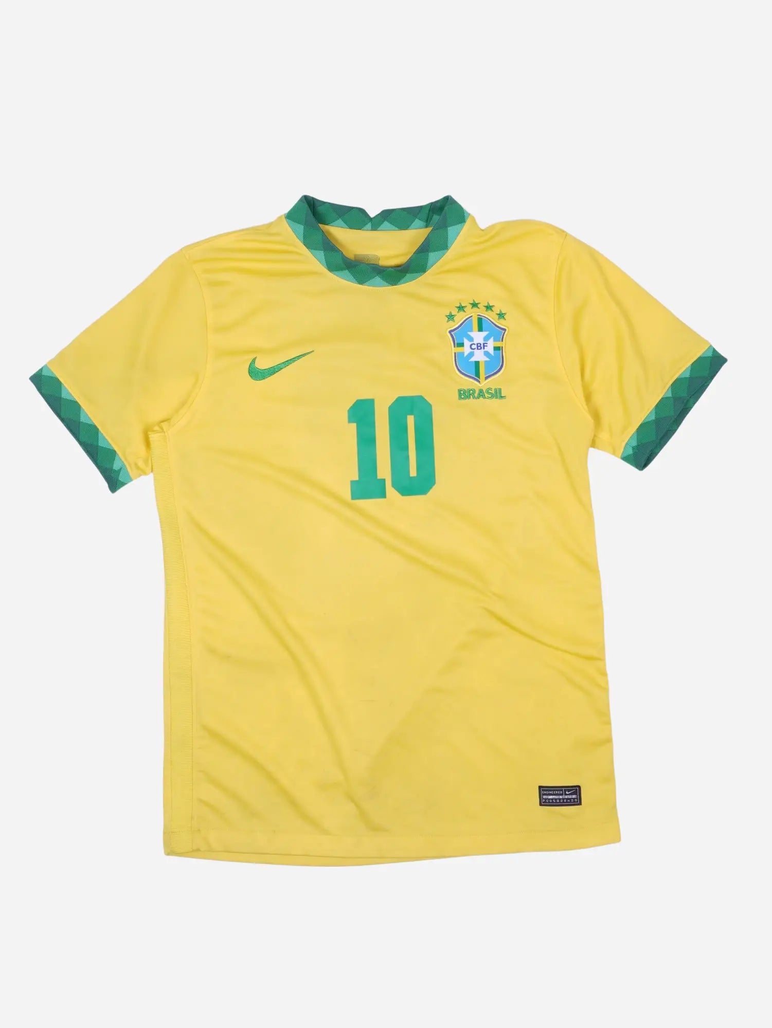 Nike Brasilien Neymar Jr. 10 2020/21 Heim Trikot (S)