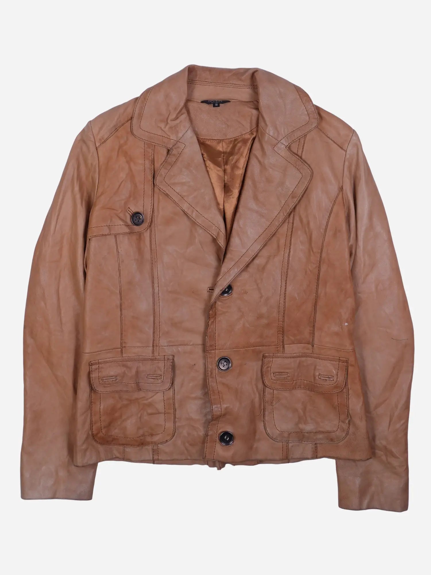 Vintage Lederjacke (S)