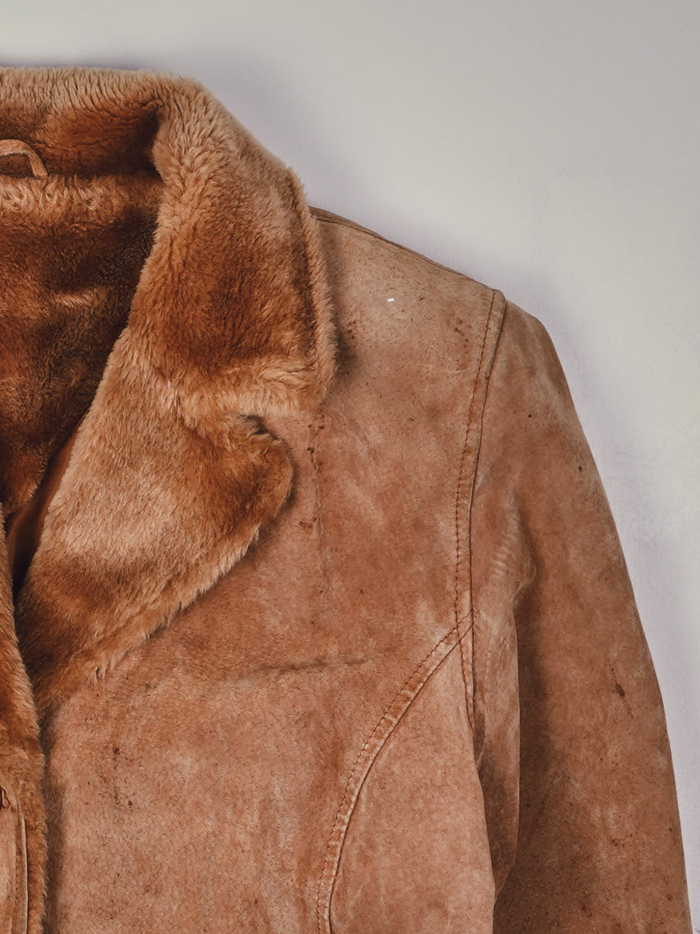 Vintage Felljacke (M)