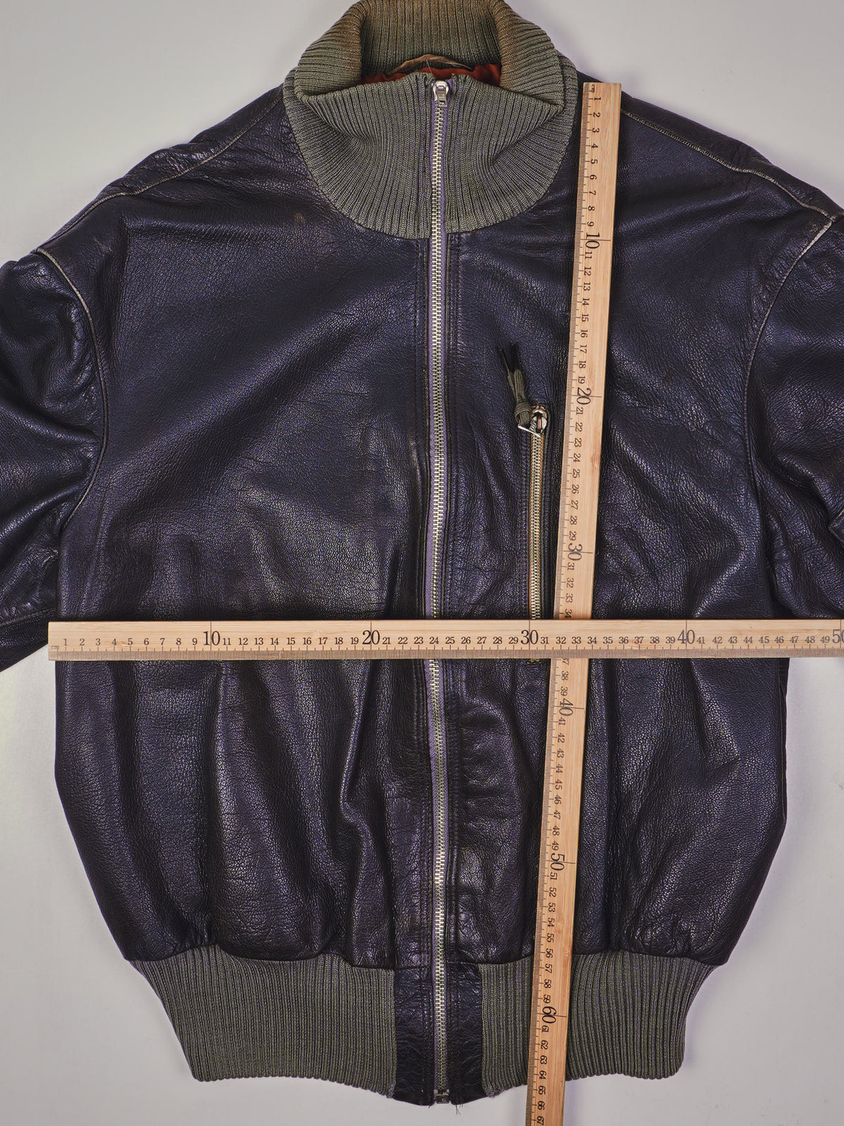 Vintage Lederjacke (M)