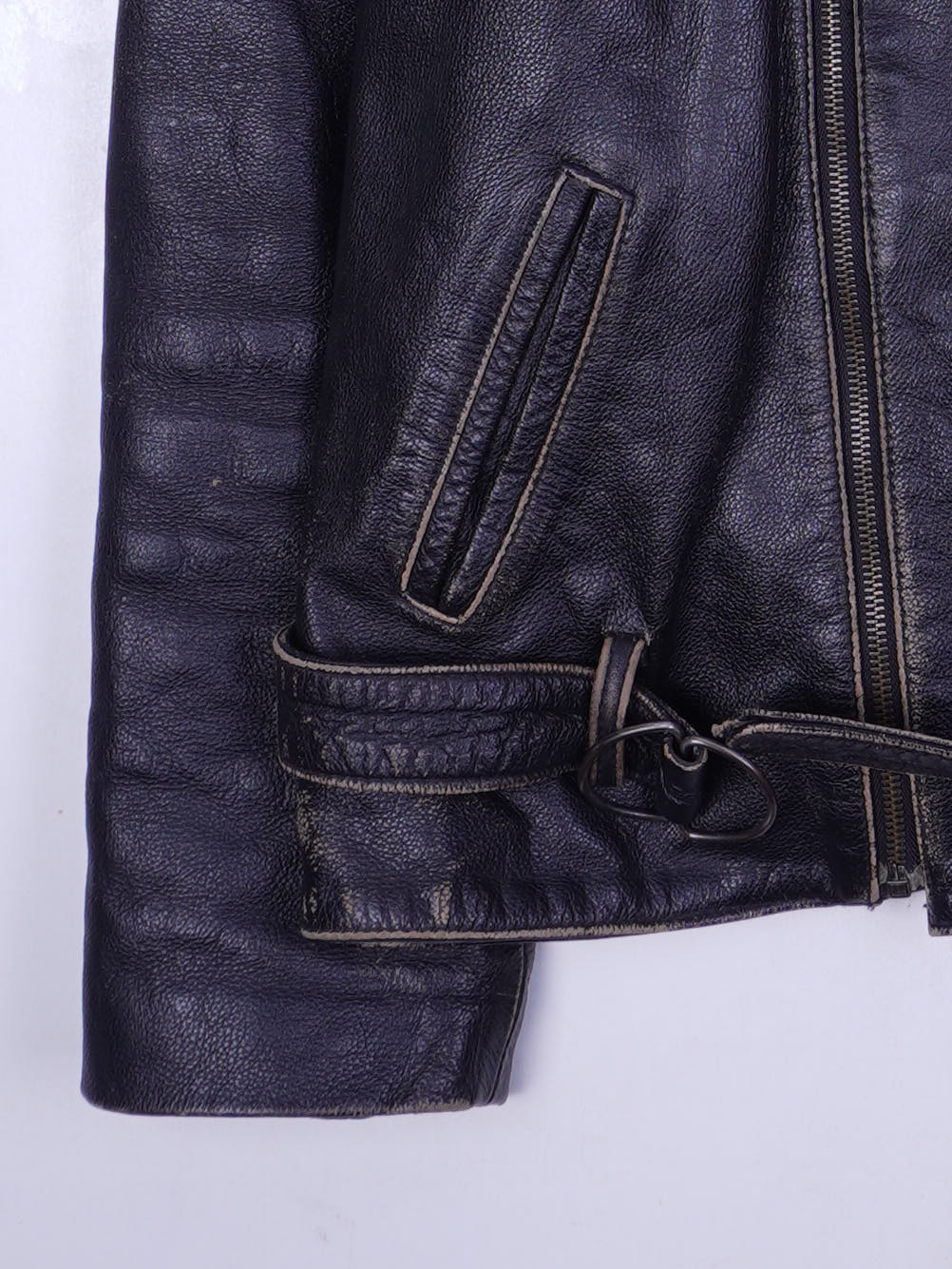 Vintage Lederjacke (L)