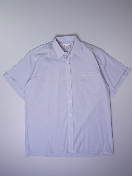 Vintage Gestreiftes Kurzarmhemd (L)