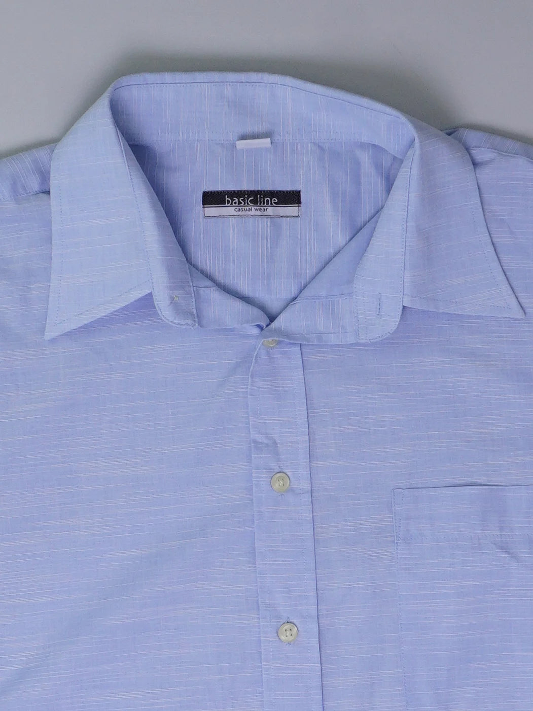 Vintage Gestreiftes Kurzarmhemd (XL)