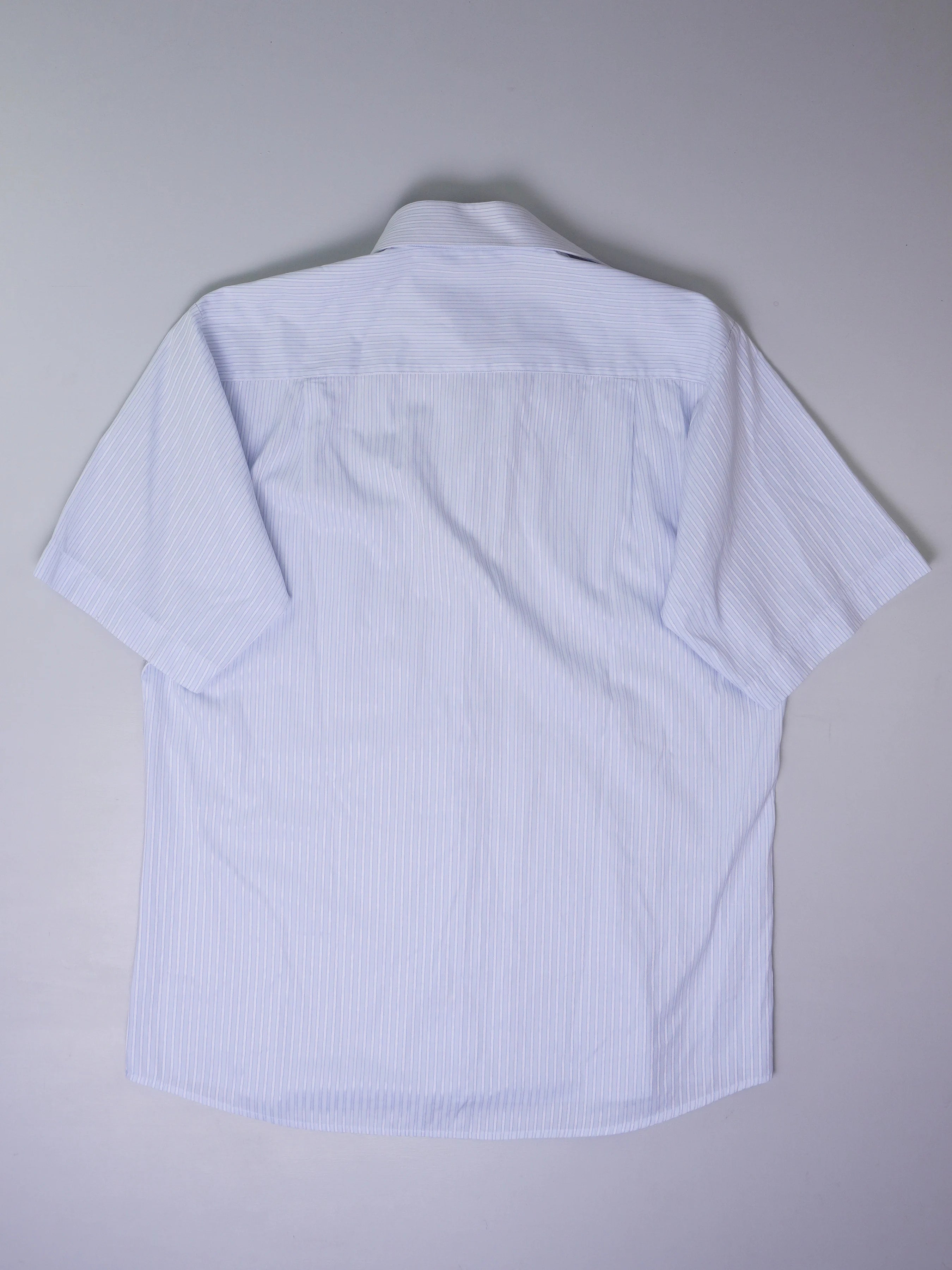 Vintage Gestreiftes Kurzarmhemd (L)