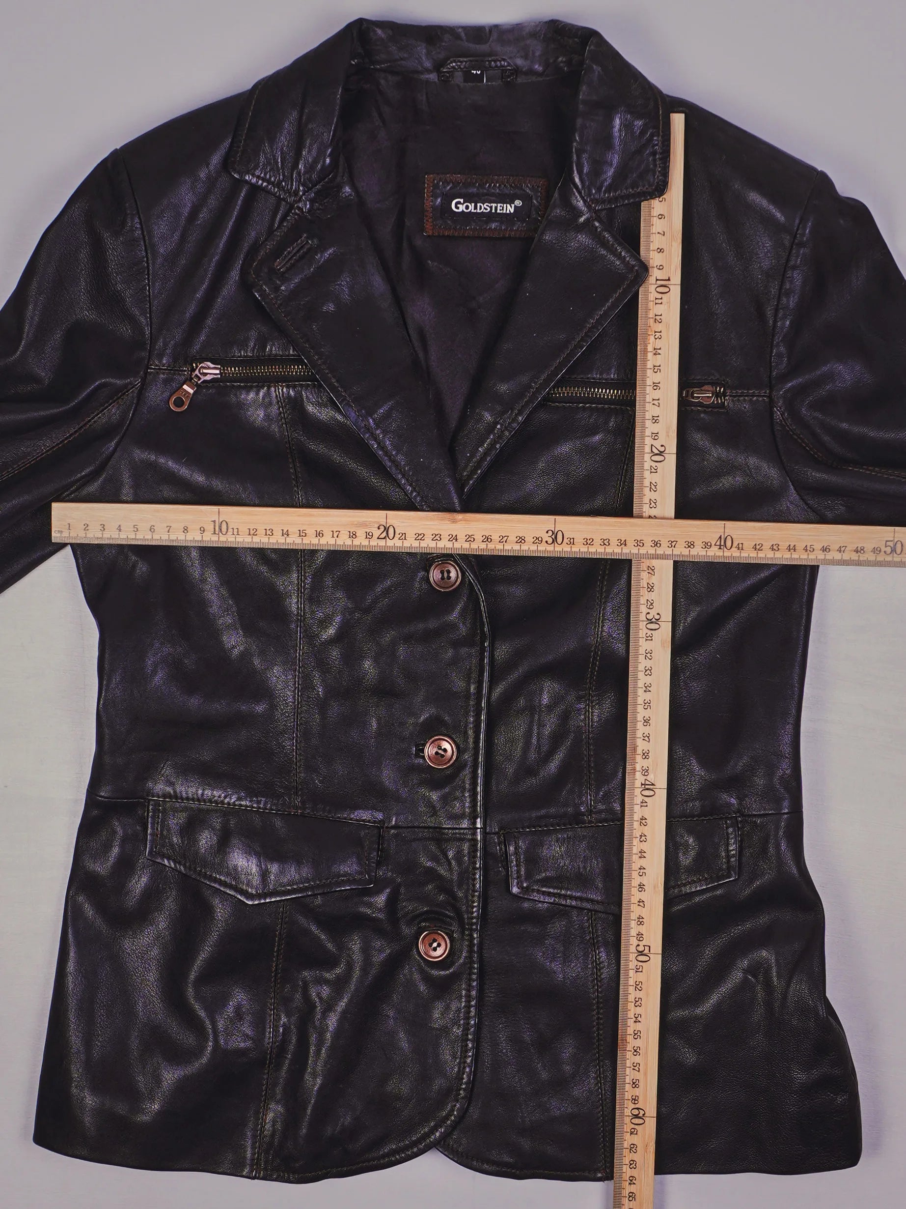 Vintage Lederjacke (S)