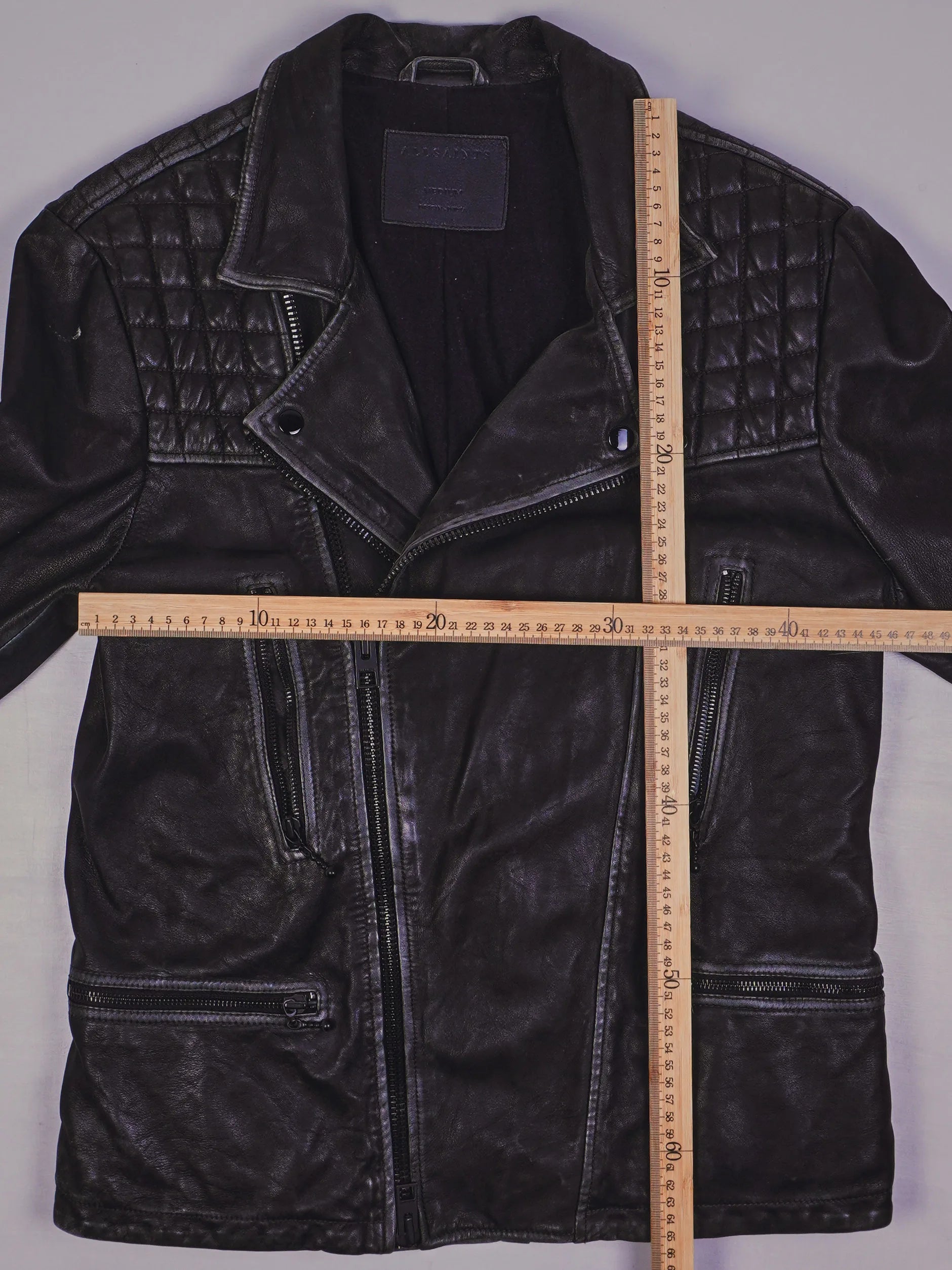 Vintage Lederjacke (M)