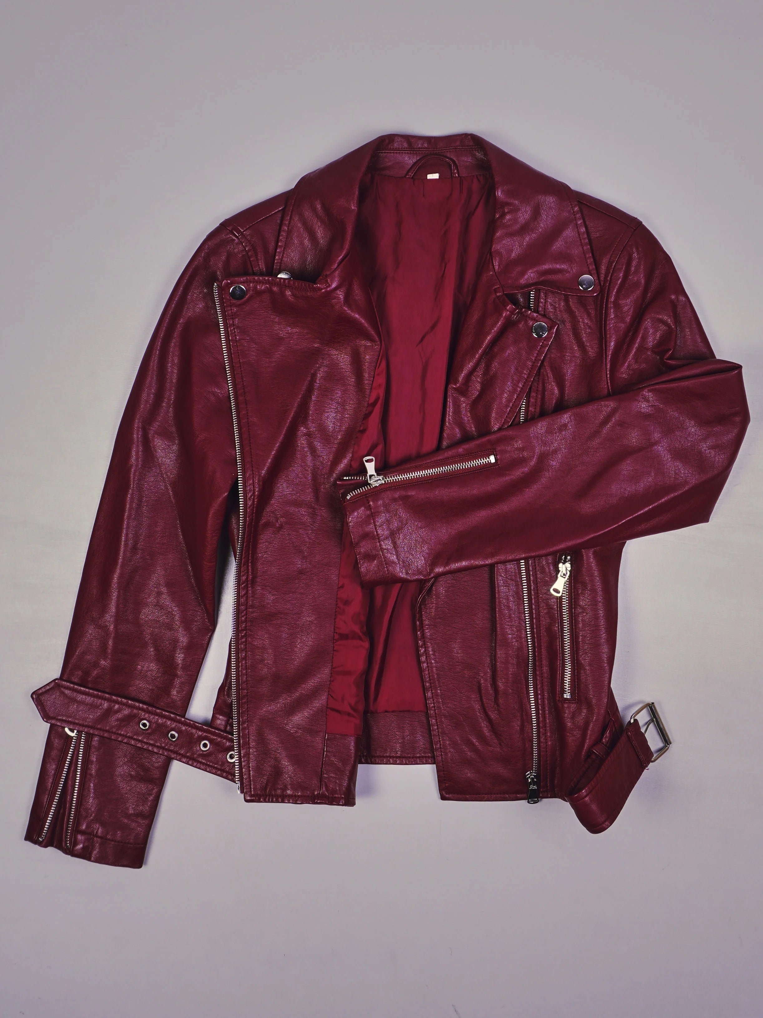 Vintage Rocker Lederjacke (M)