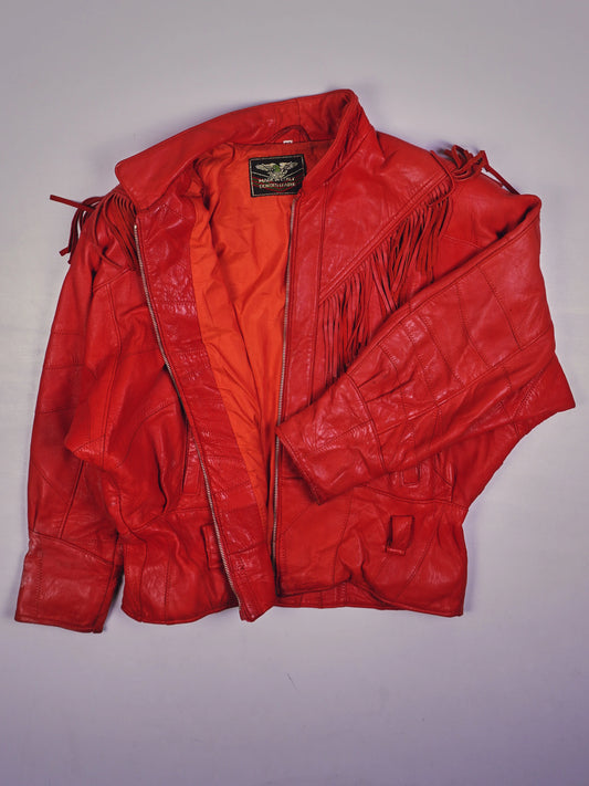 Vintage Indie Lederjacke (L)