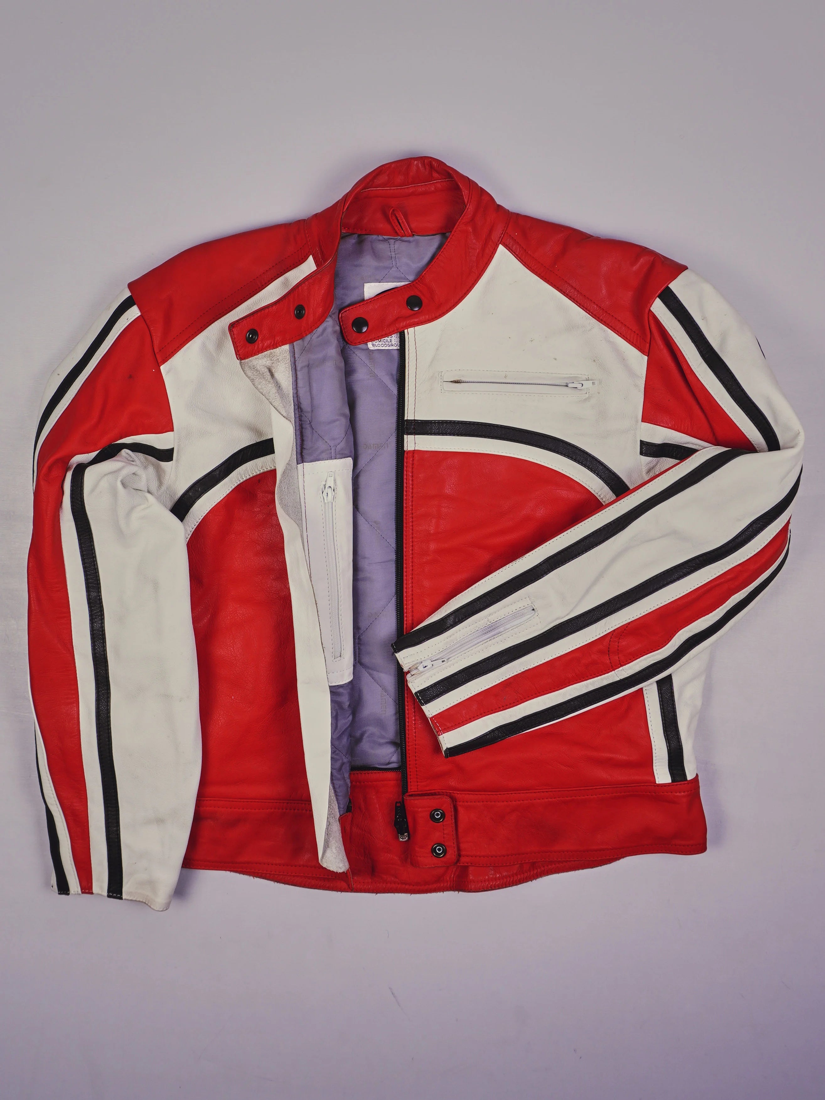 Vintage Racer Lederjacke (XL)