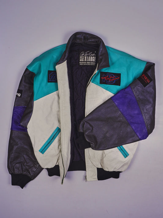 Vintage On the Rocks Rider Lederjacke (XL)