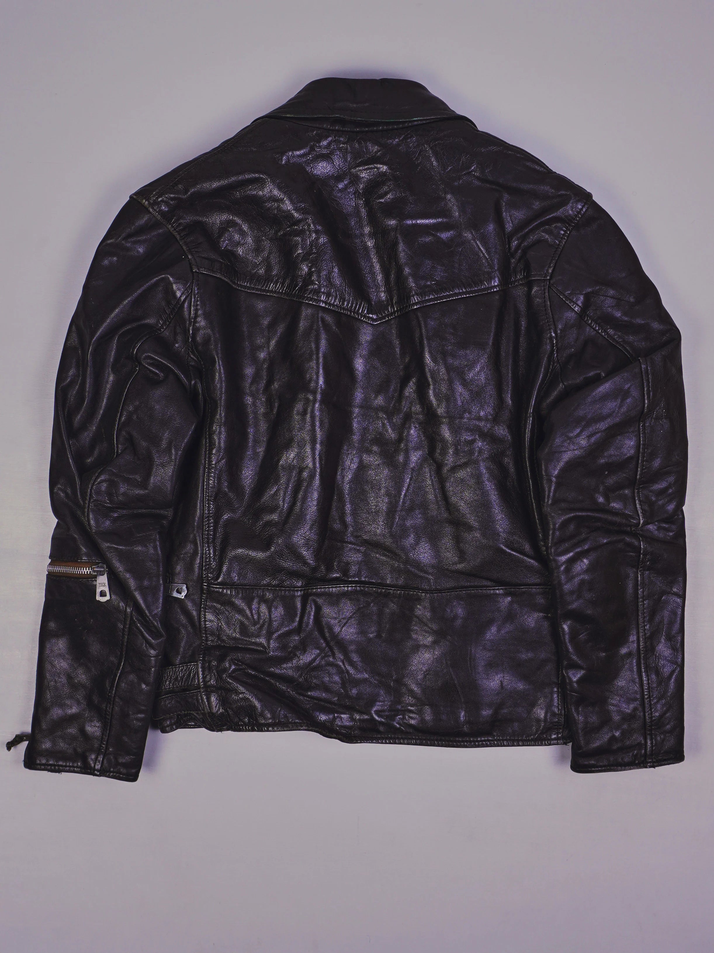 Vintage Rocker Lederjacke (S)