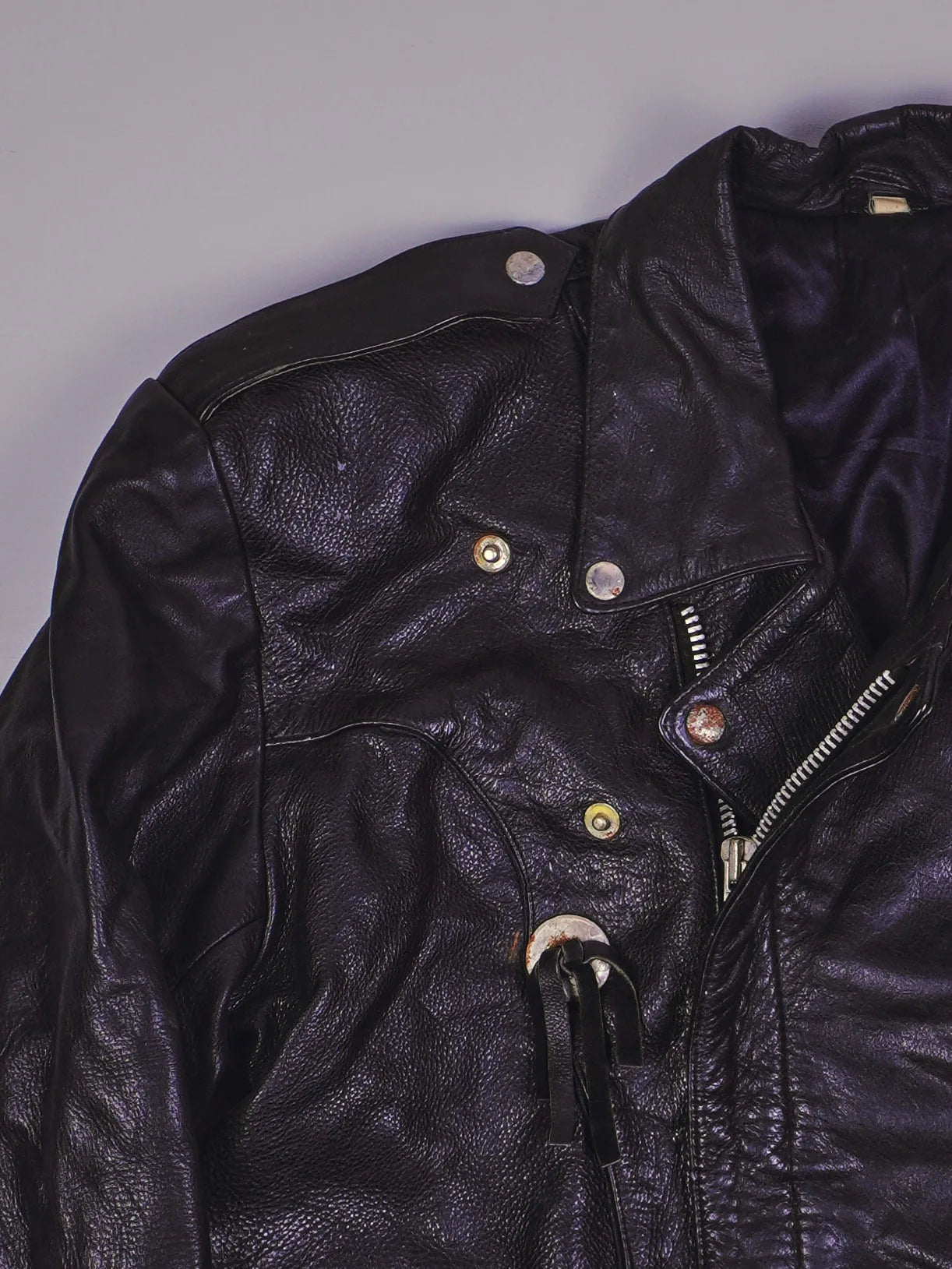 Vintage Lederjacke (M)