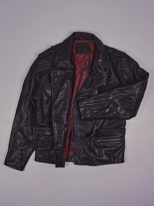 Vintage Lederjacke (M)