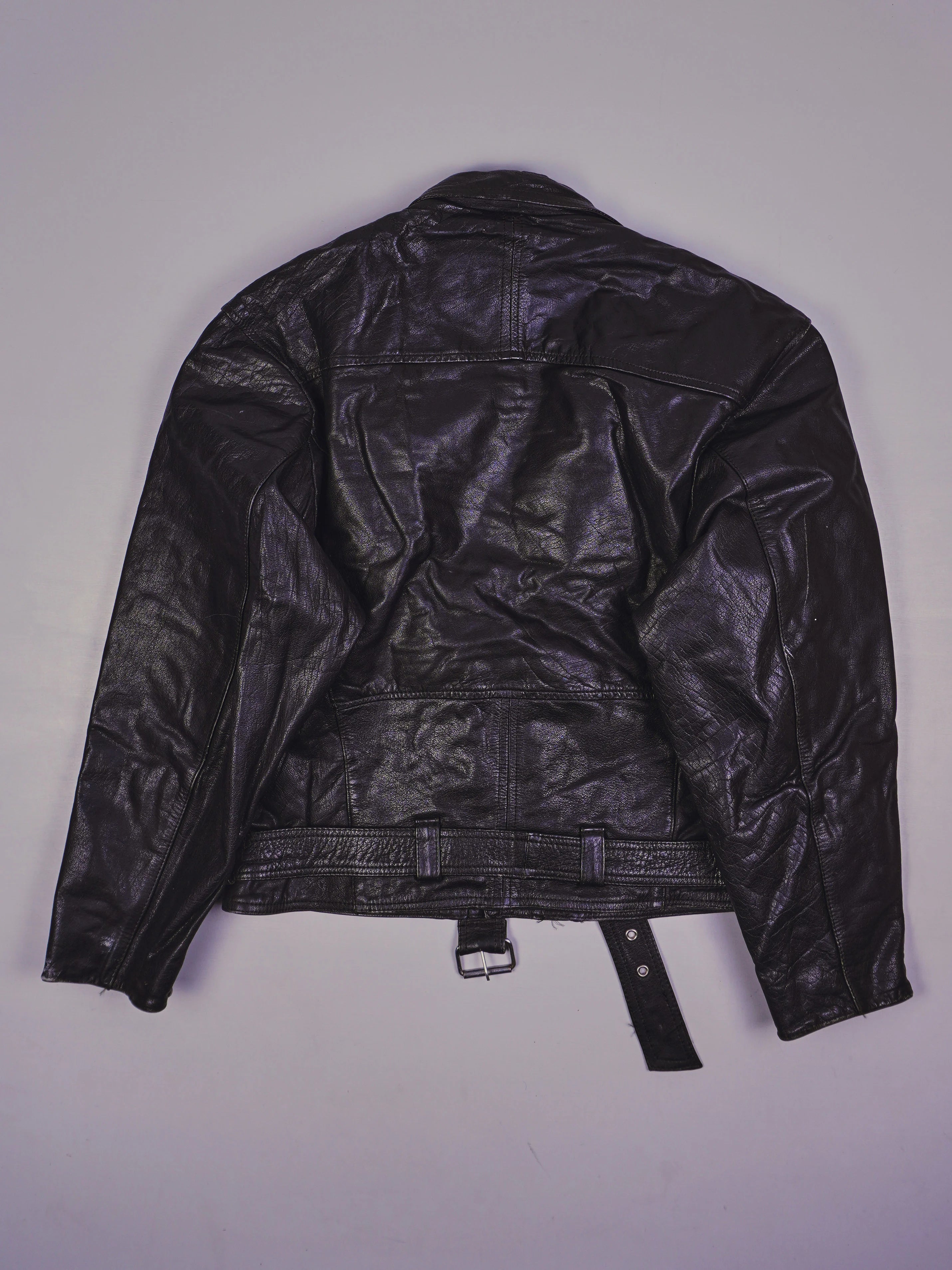 Vintage Rocker Lederjacke (M)