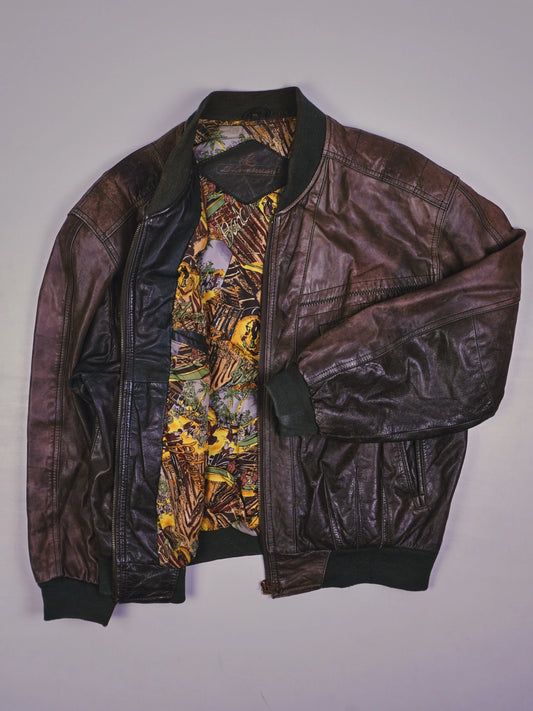 Vintage Lederjacke (M)