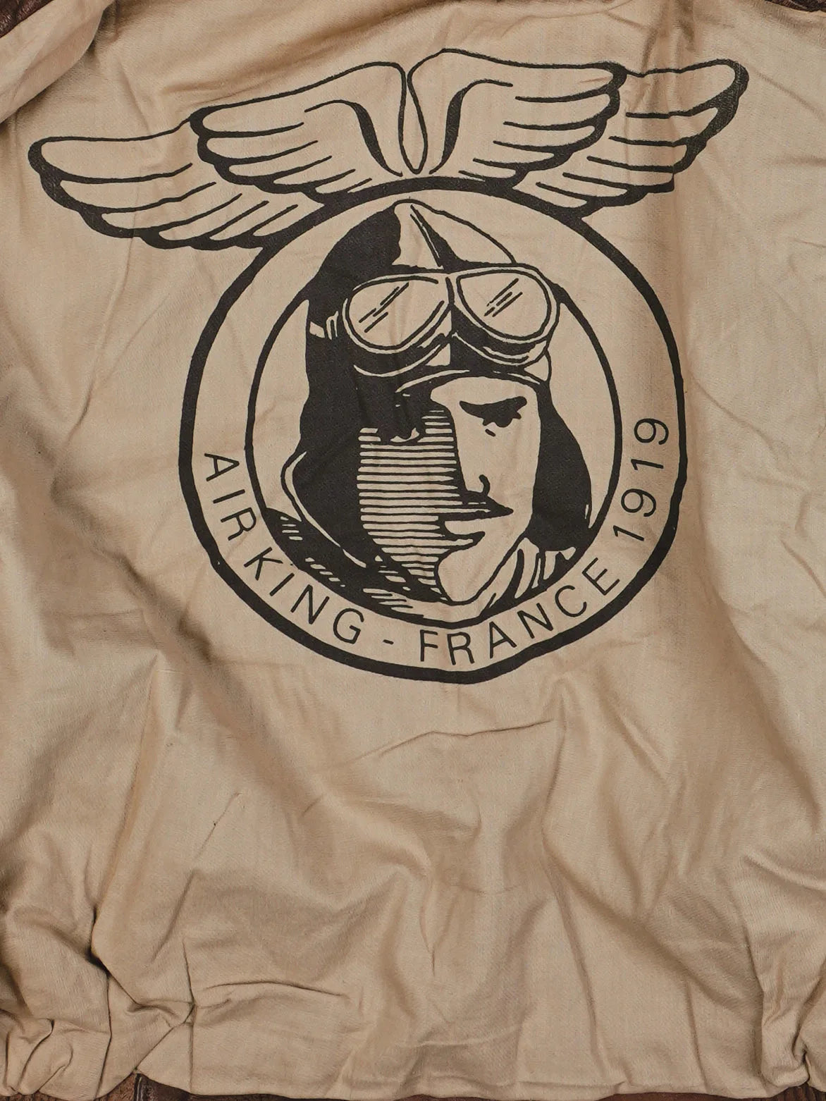 Vintage Piloten Lederjacke (s)