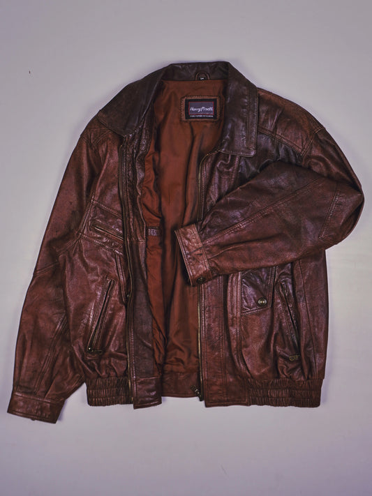 Vintage Lederjacke (L)