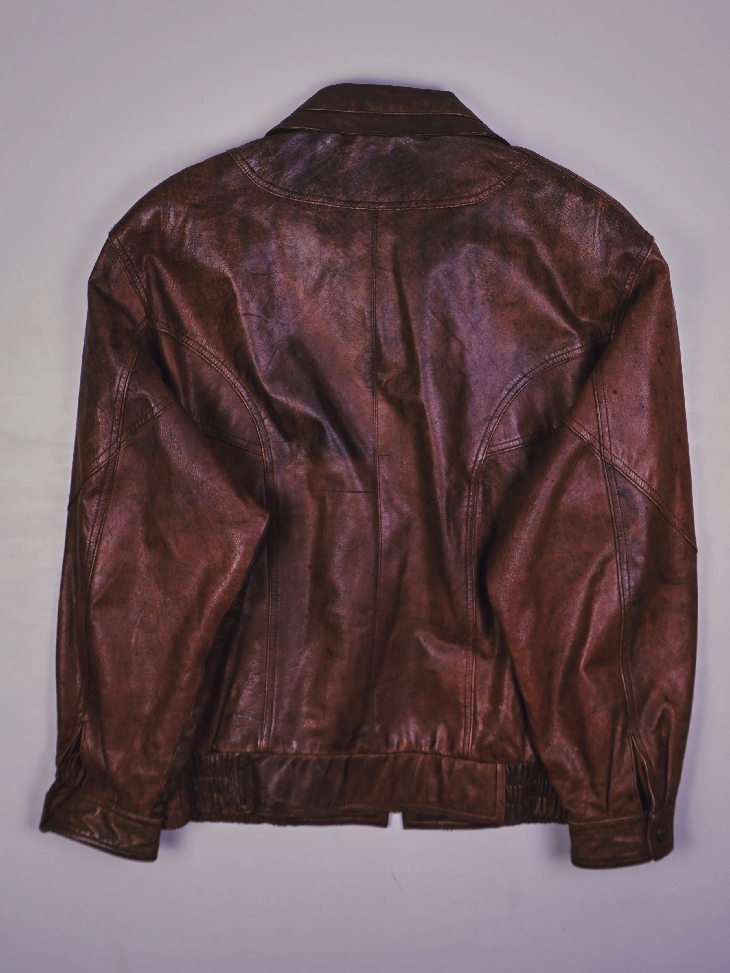Vintage Lederjacke (L)