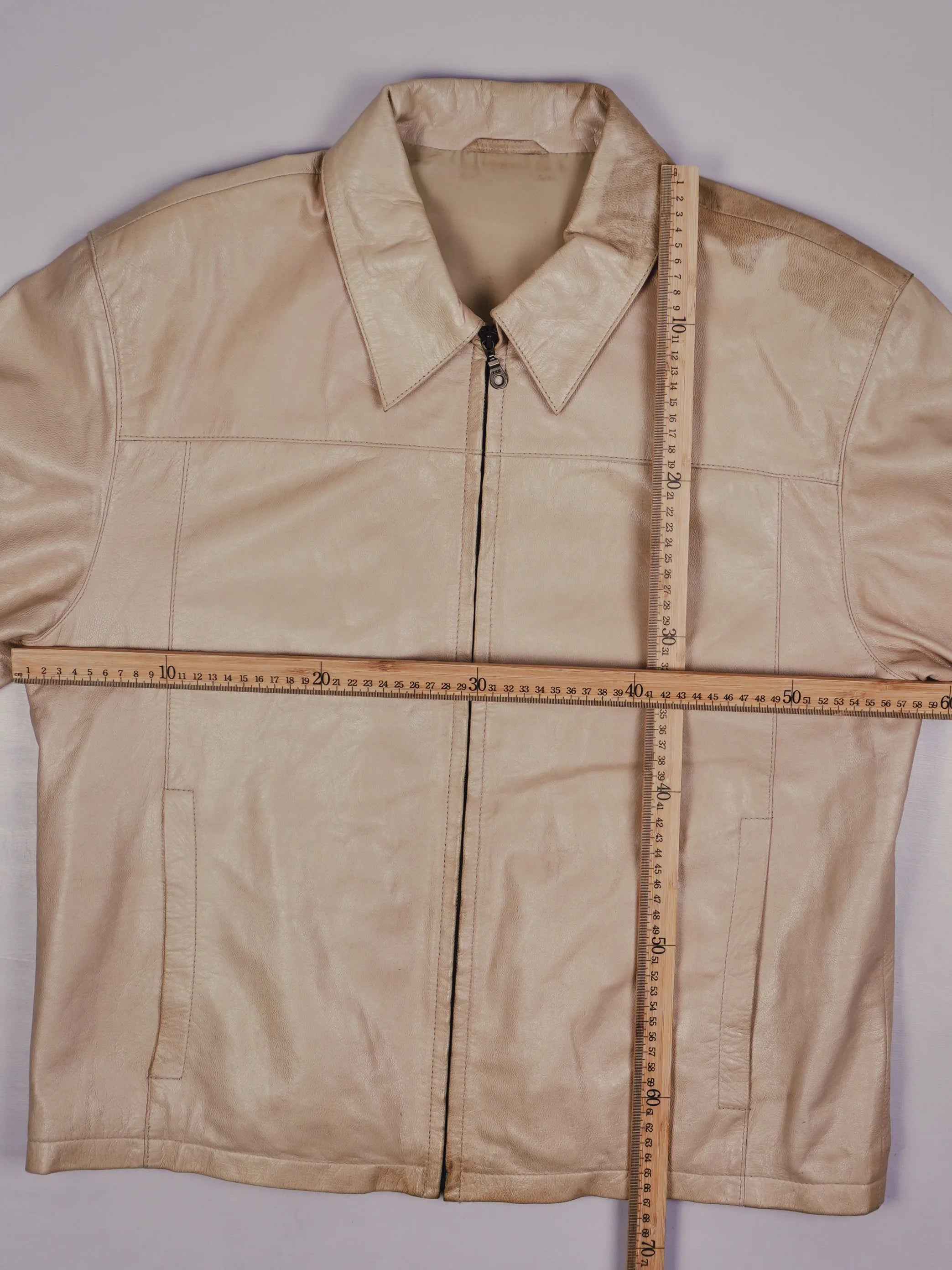 Vintage Lederjacke (L)