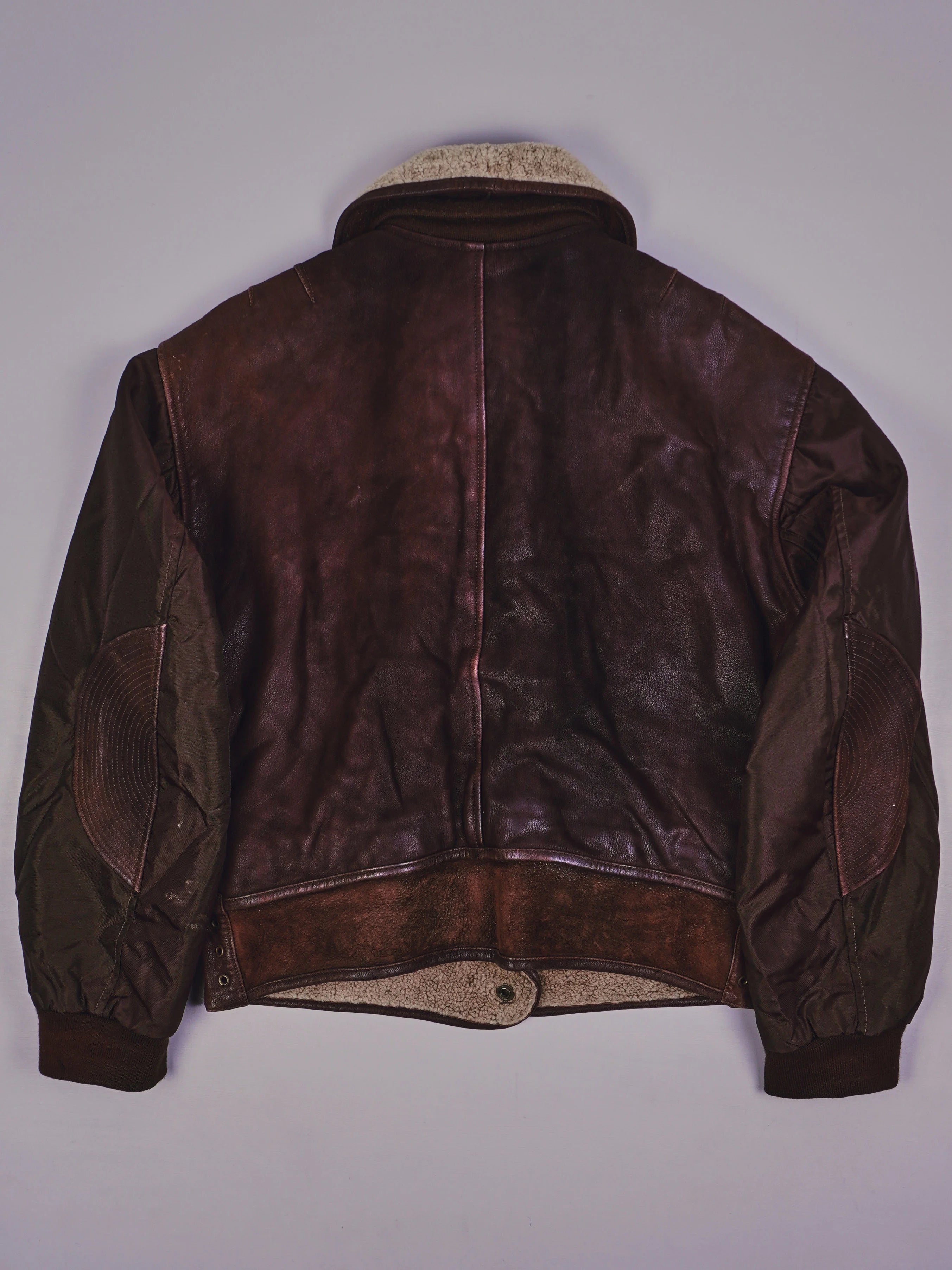 Vintage Zaffers Biker Lederjacke (S)