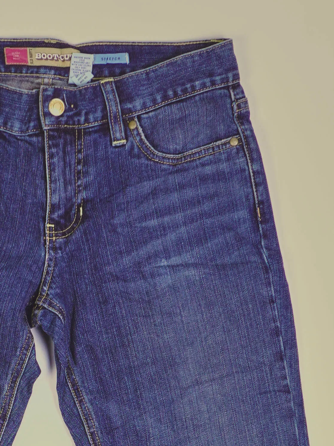 Vintage Boot Cut Y2K Jeans (W30)