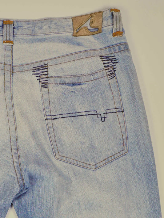 Vintage Washed Jeans (W38)