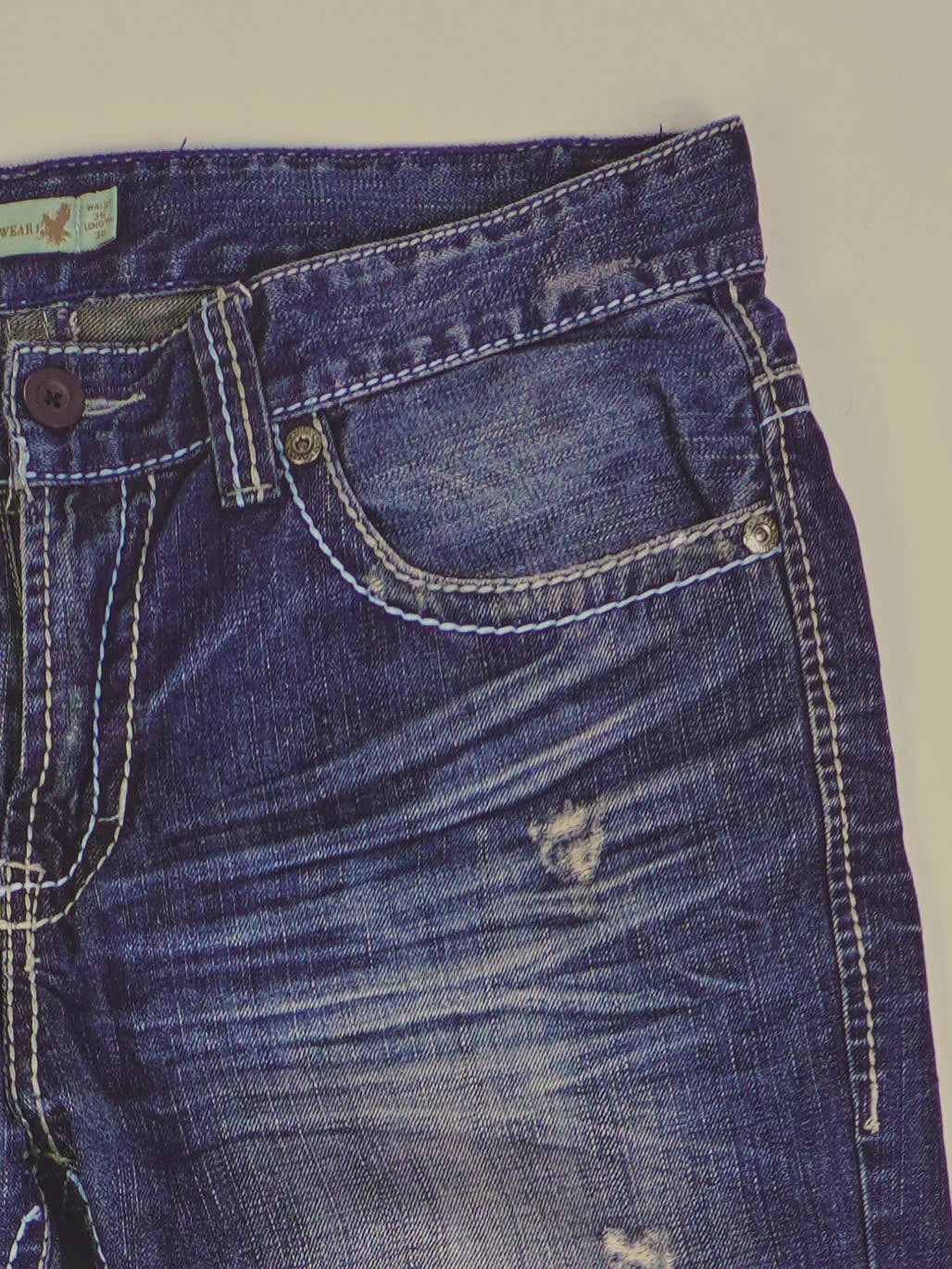 Vintage Washed Jeans (w38)