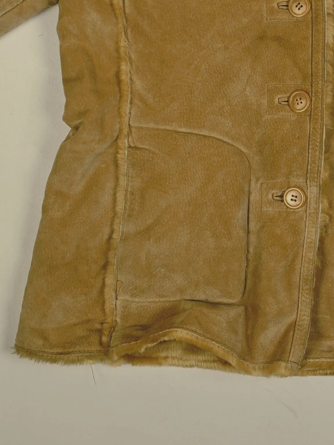 Vintage Felljacke (M)