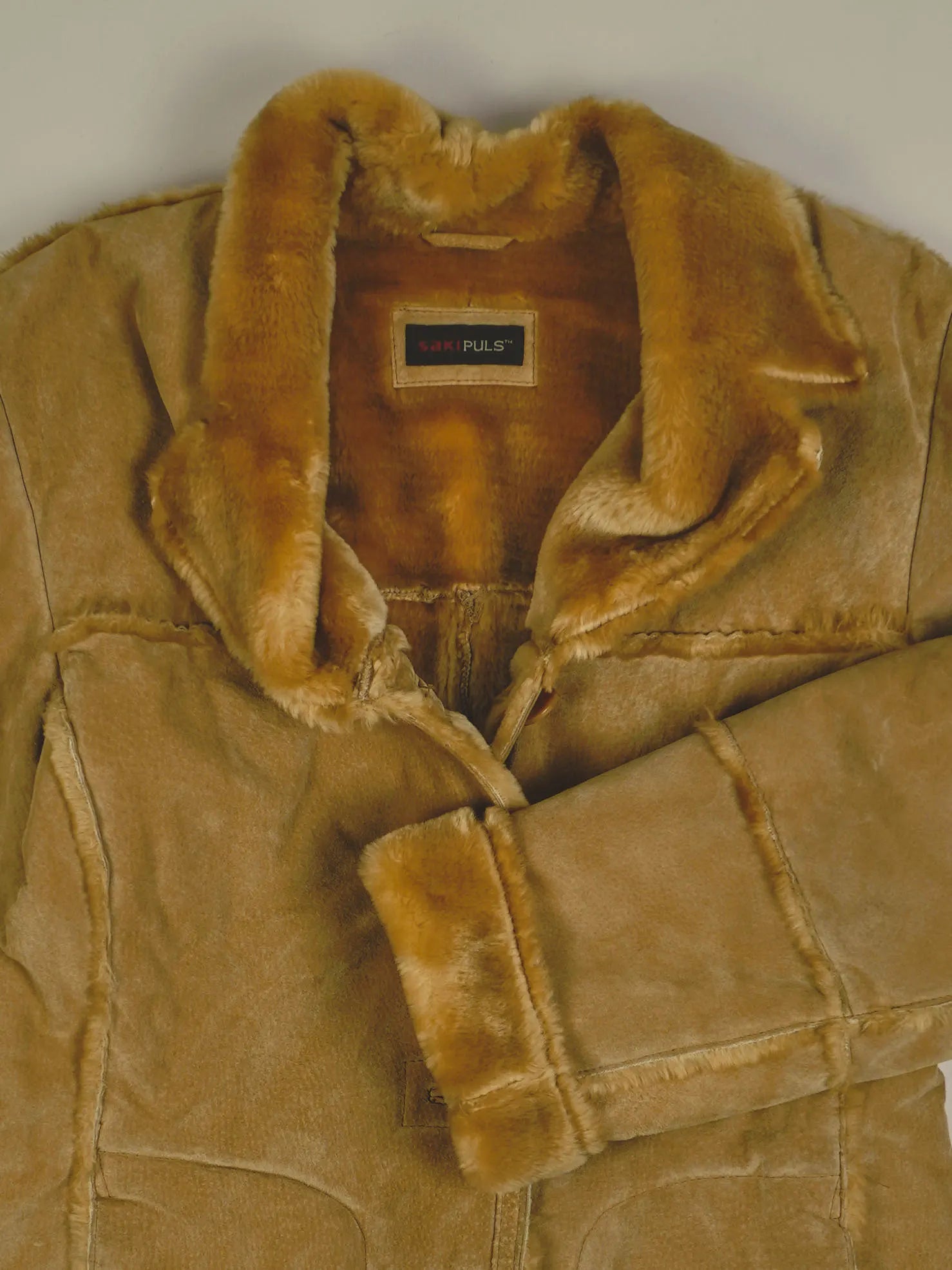 Vintage Felljacke (M)