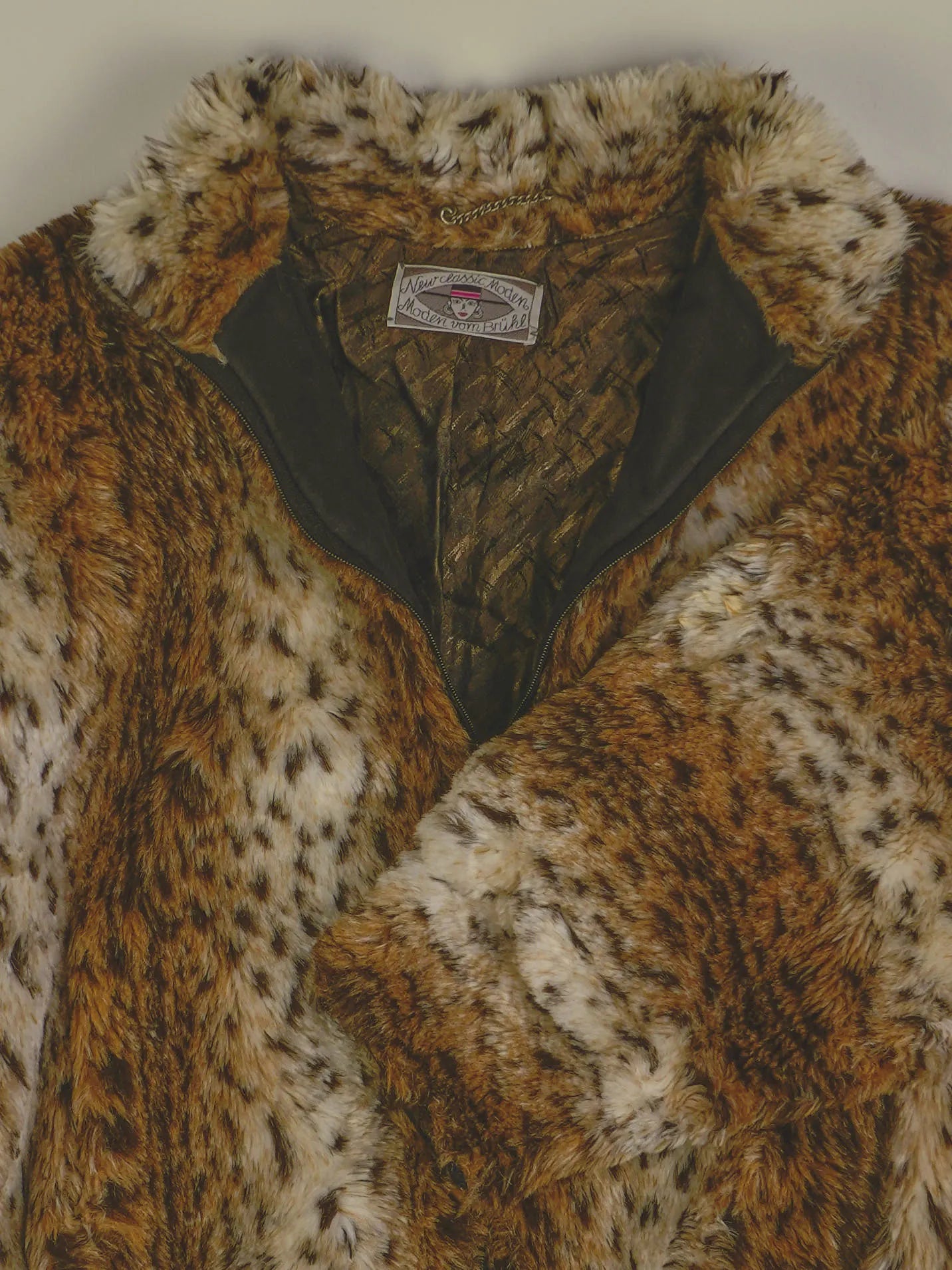 Vintage Felljacke (M)