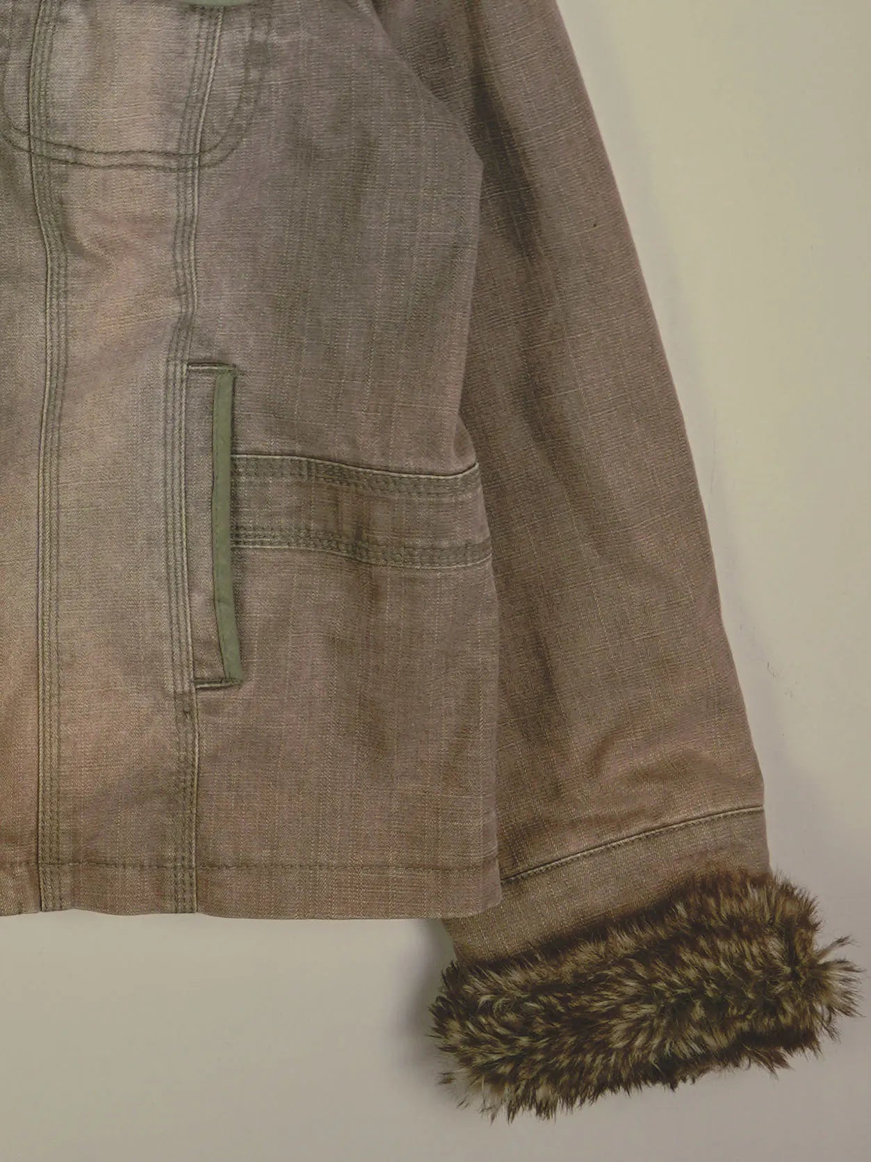 Vintage Felljacke (S)