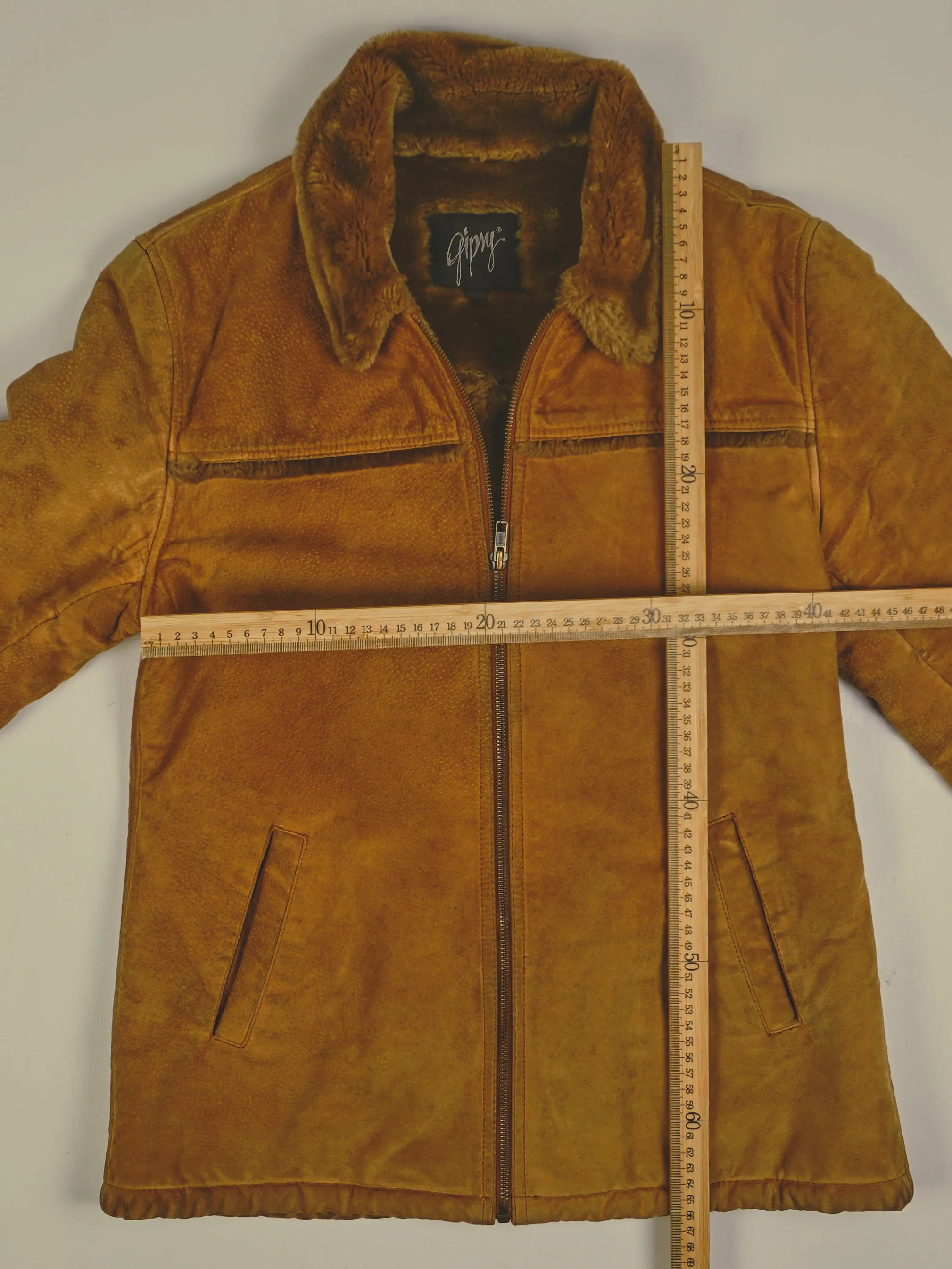 Vintage Felljacke (M)