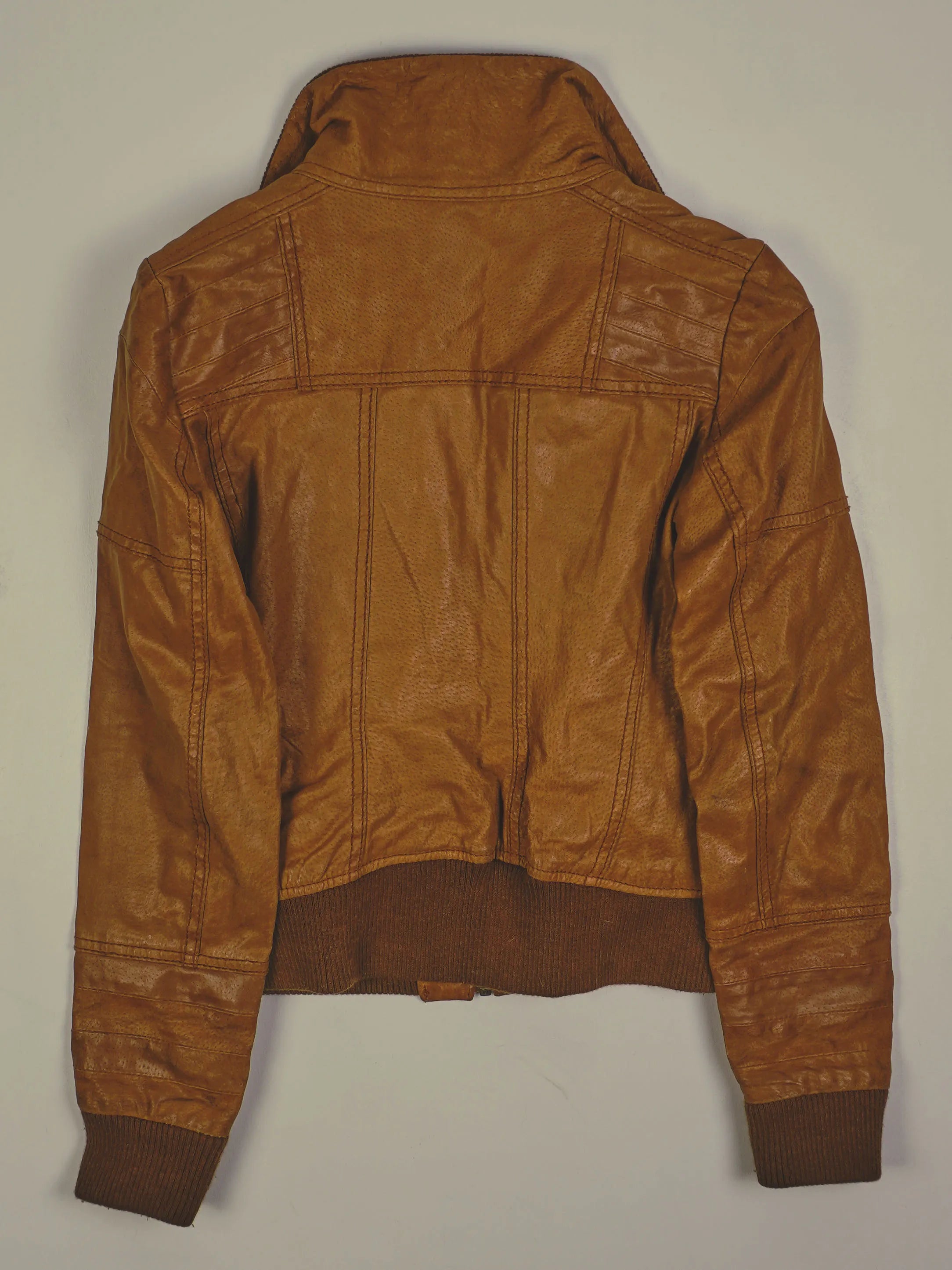 Vintage Lederjacke (XS)