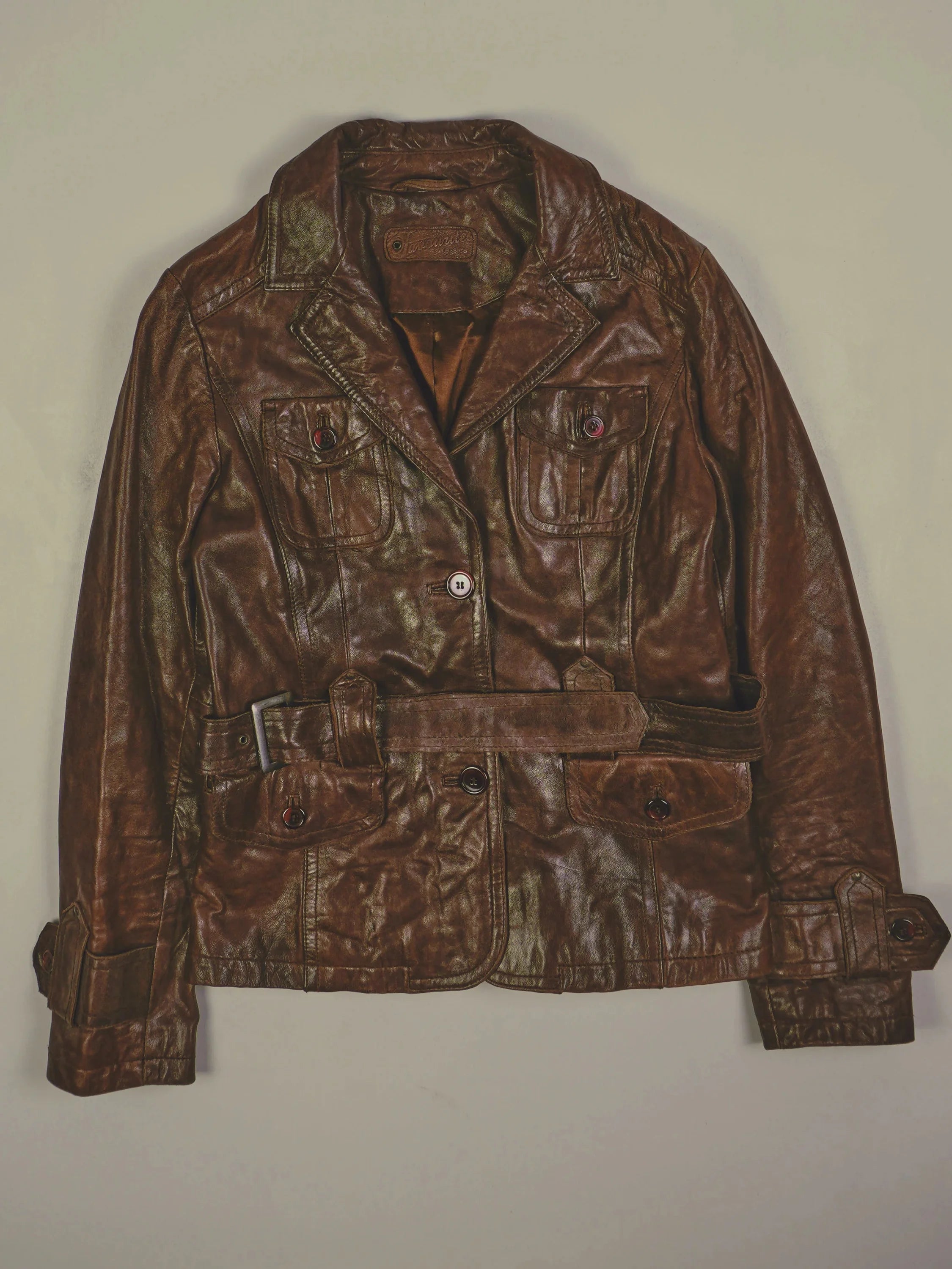 Vintage Lederjacke (S)