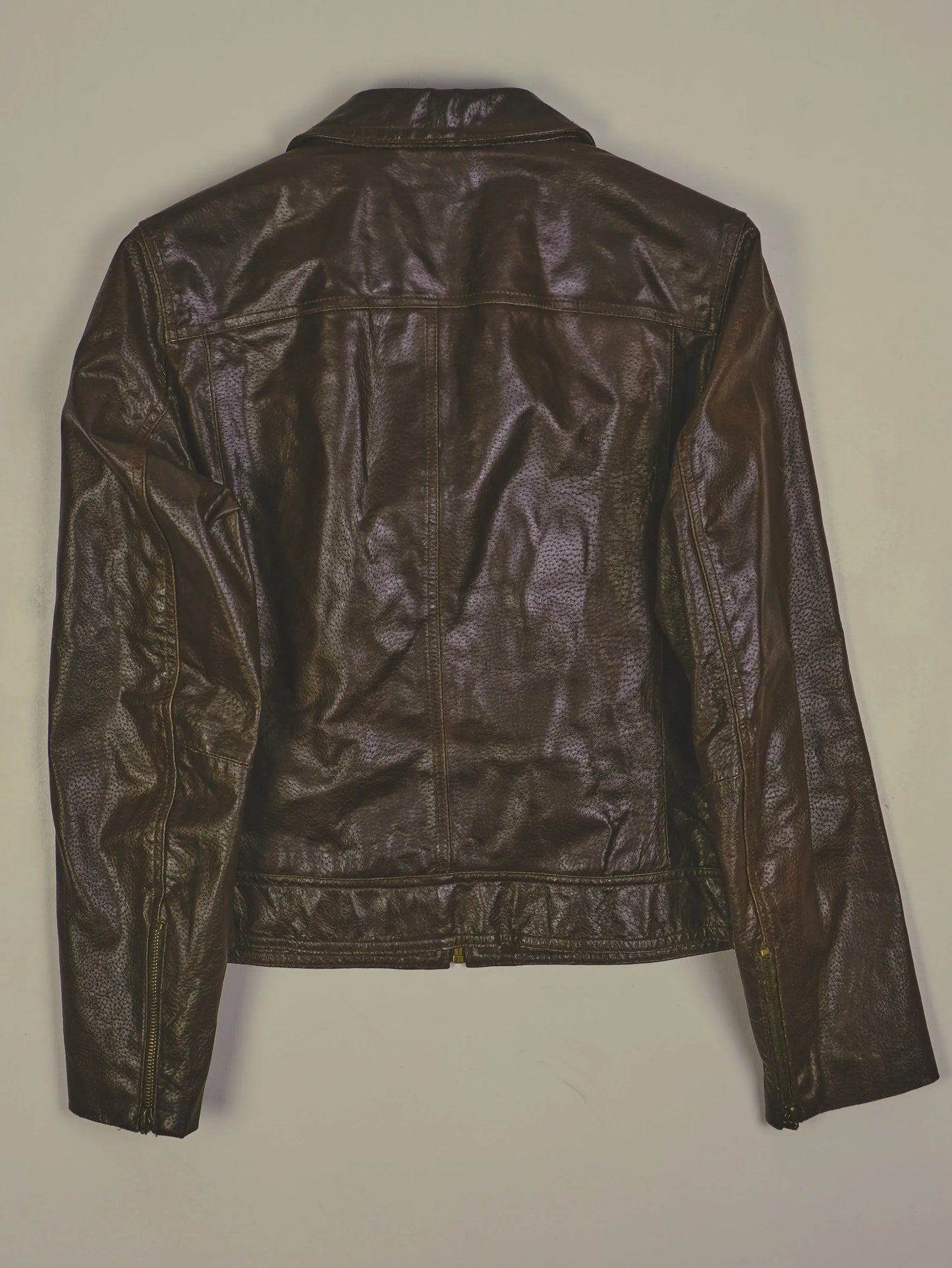 Vintage Lederjacke (XS)