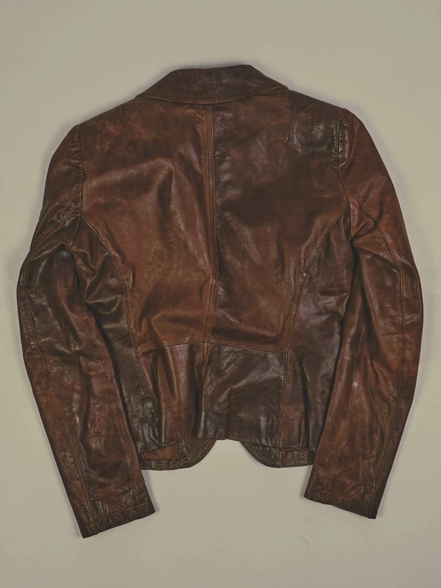 Vintage Lederjacke (XS)