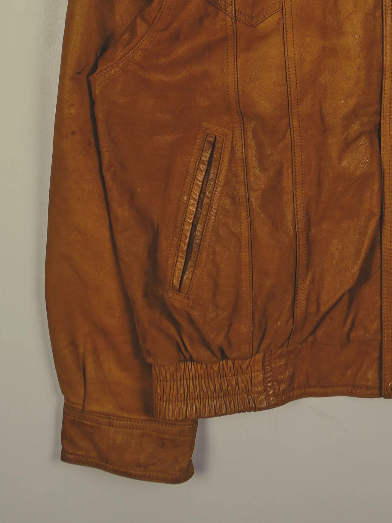 Vintage Lederjacke (L)