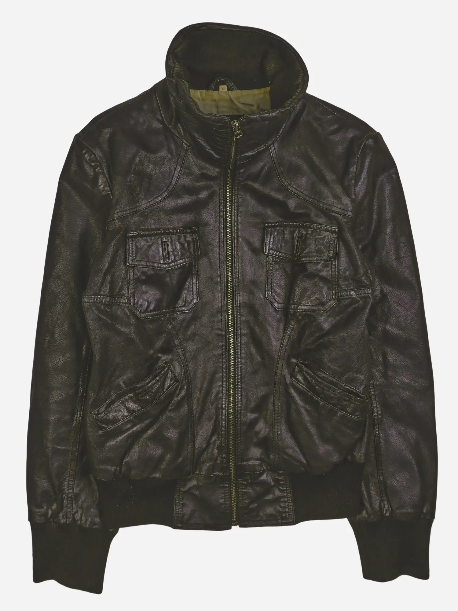 Vintage Lederjacke (S)