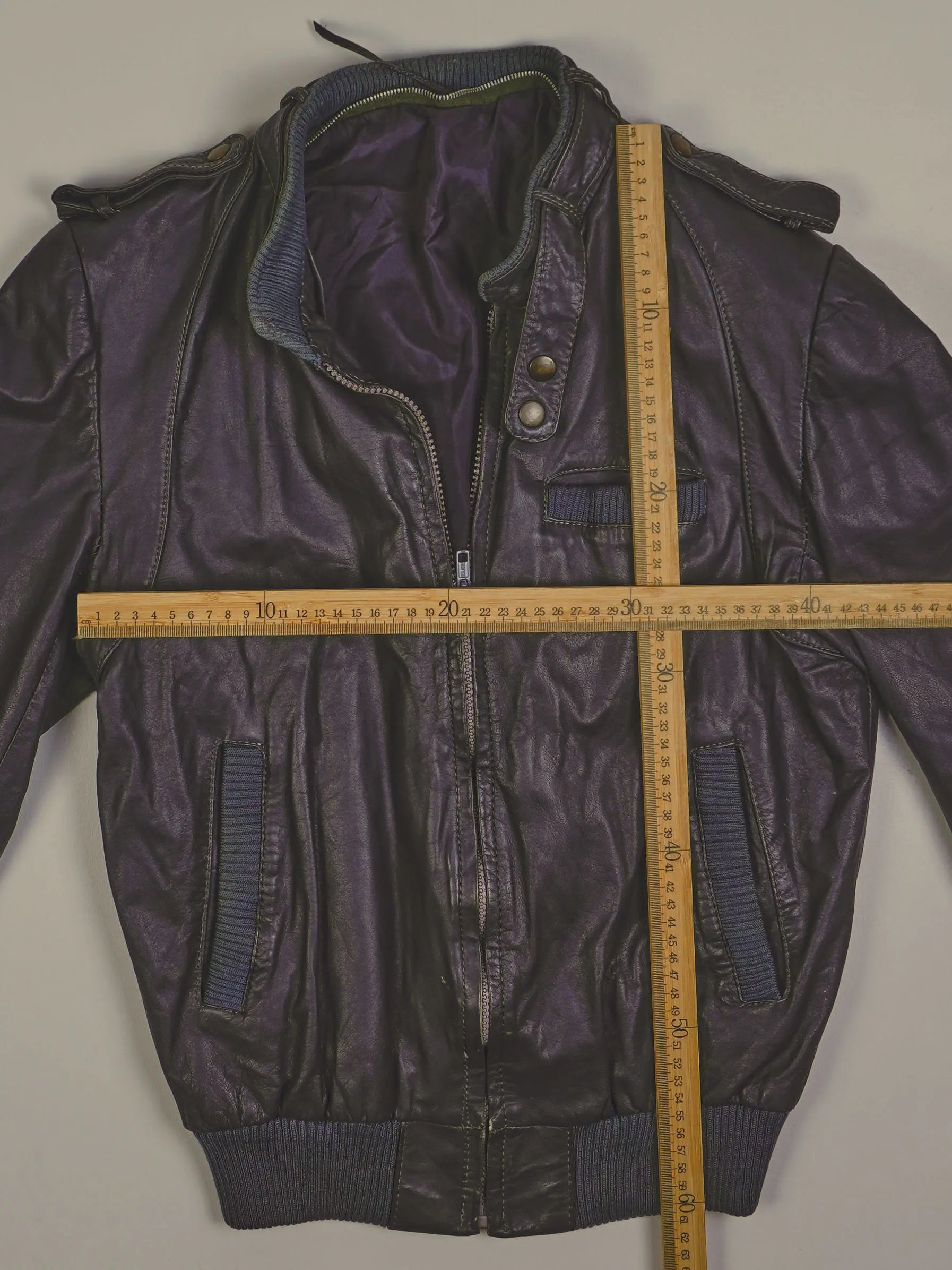 Vintage Lederjacke (S)