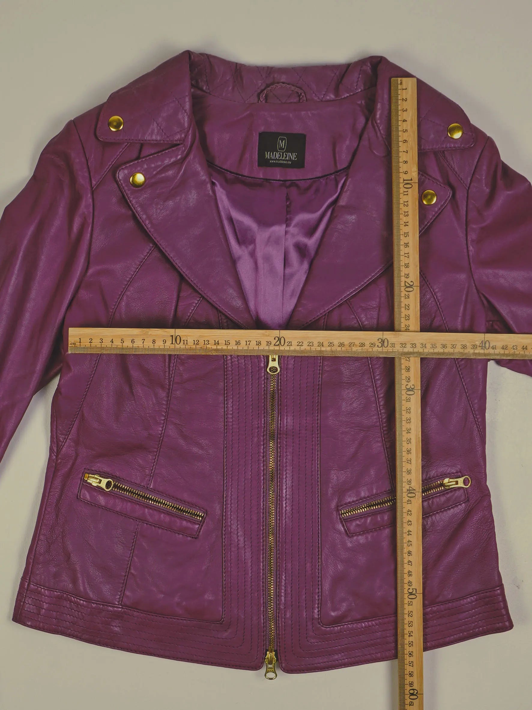 Vintage Lederjacke (M)