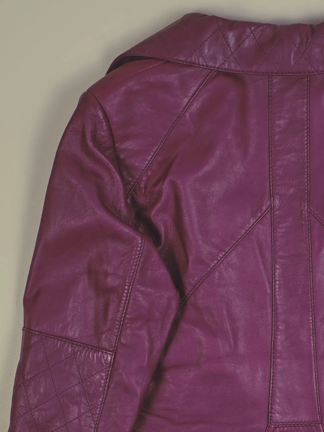 Vintage Lederjacke (M)