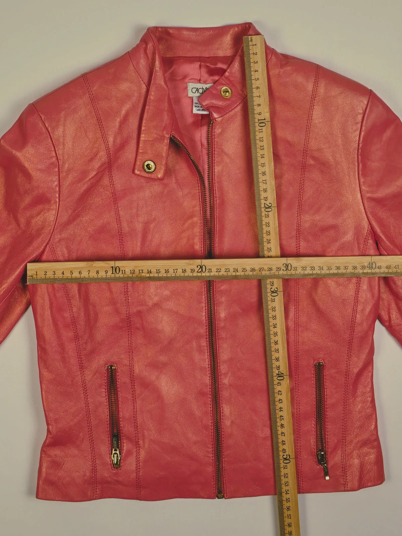 Vintage Lederjacke (XS)