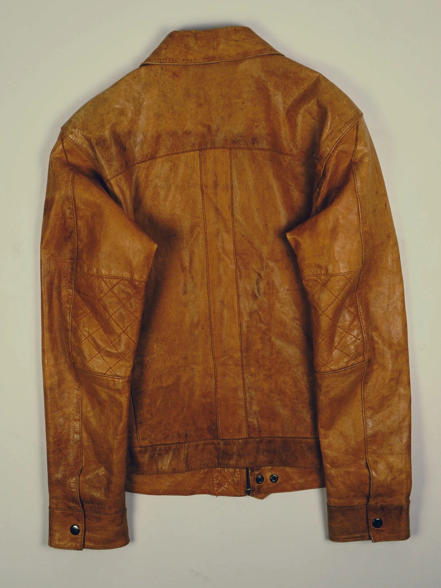 Vintage Lederjacke (M)