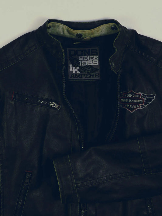 Vintage Lederjacke (S)