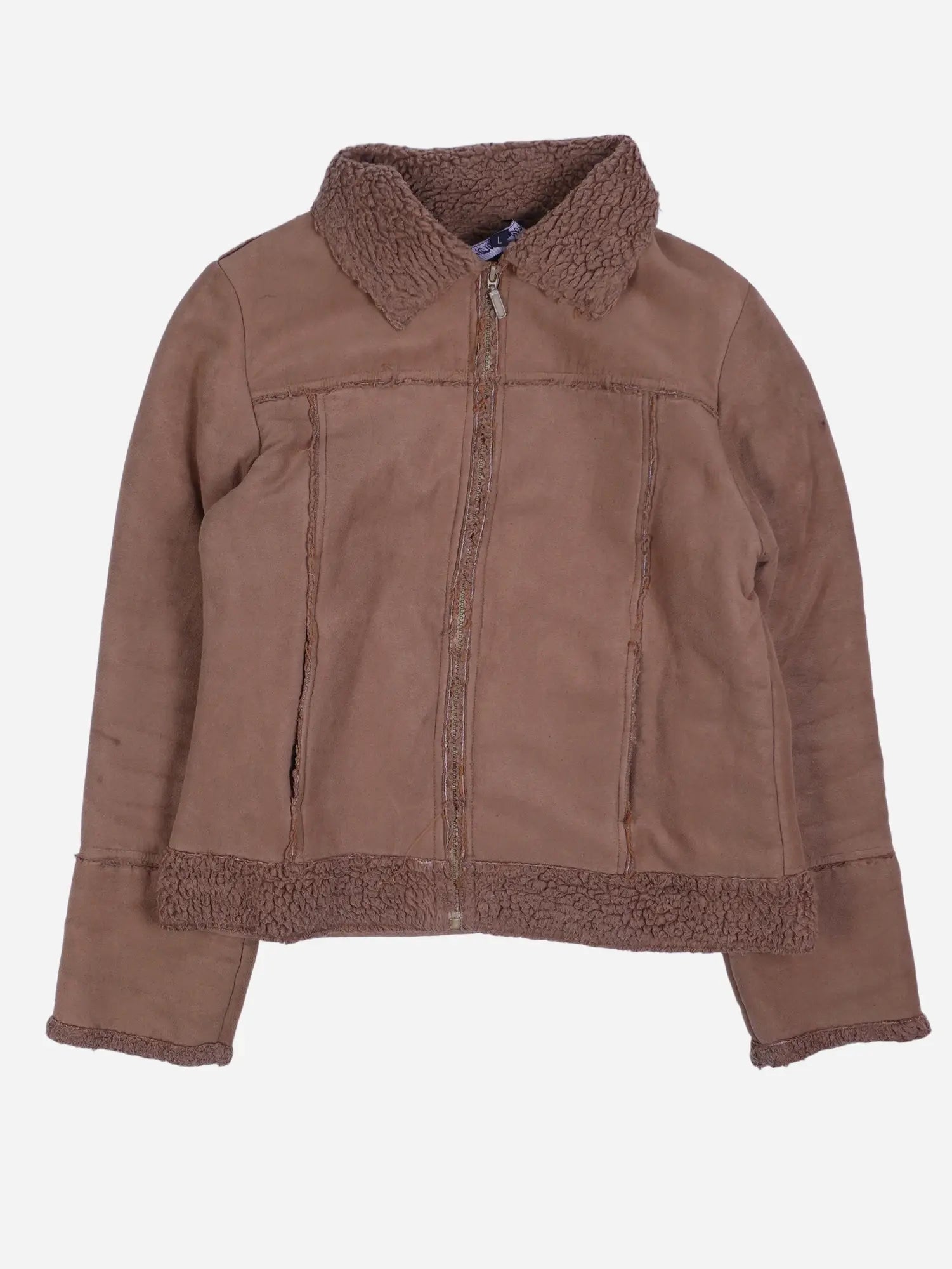 Vintage Felljacke Braun