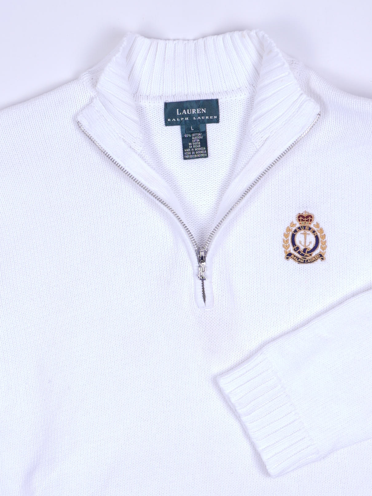Ralph Lauren Halfzip Sweater (M)