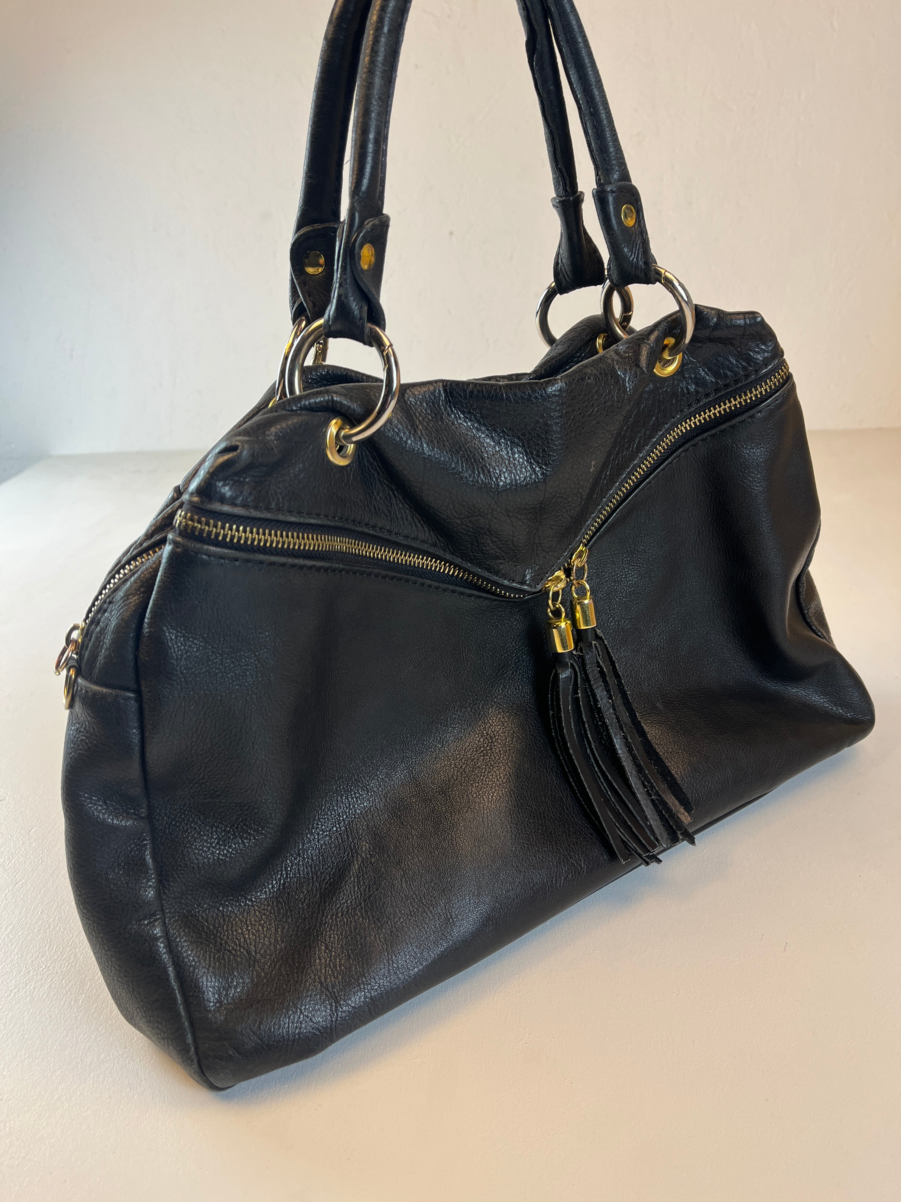 Vintage Tasche Schwarz