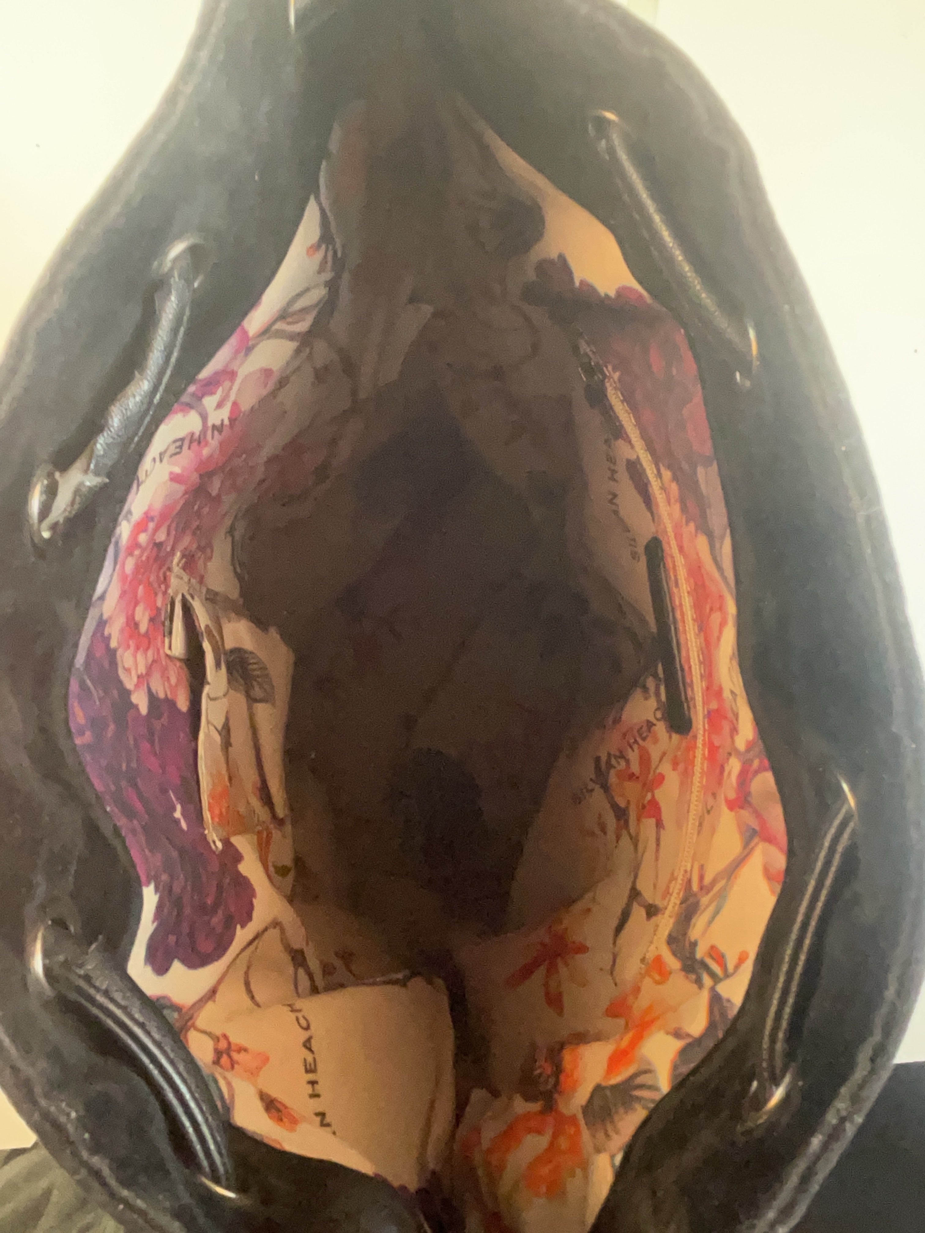 Nieten Beutel Tasche Schwarz Y2k