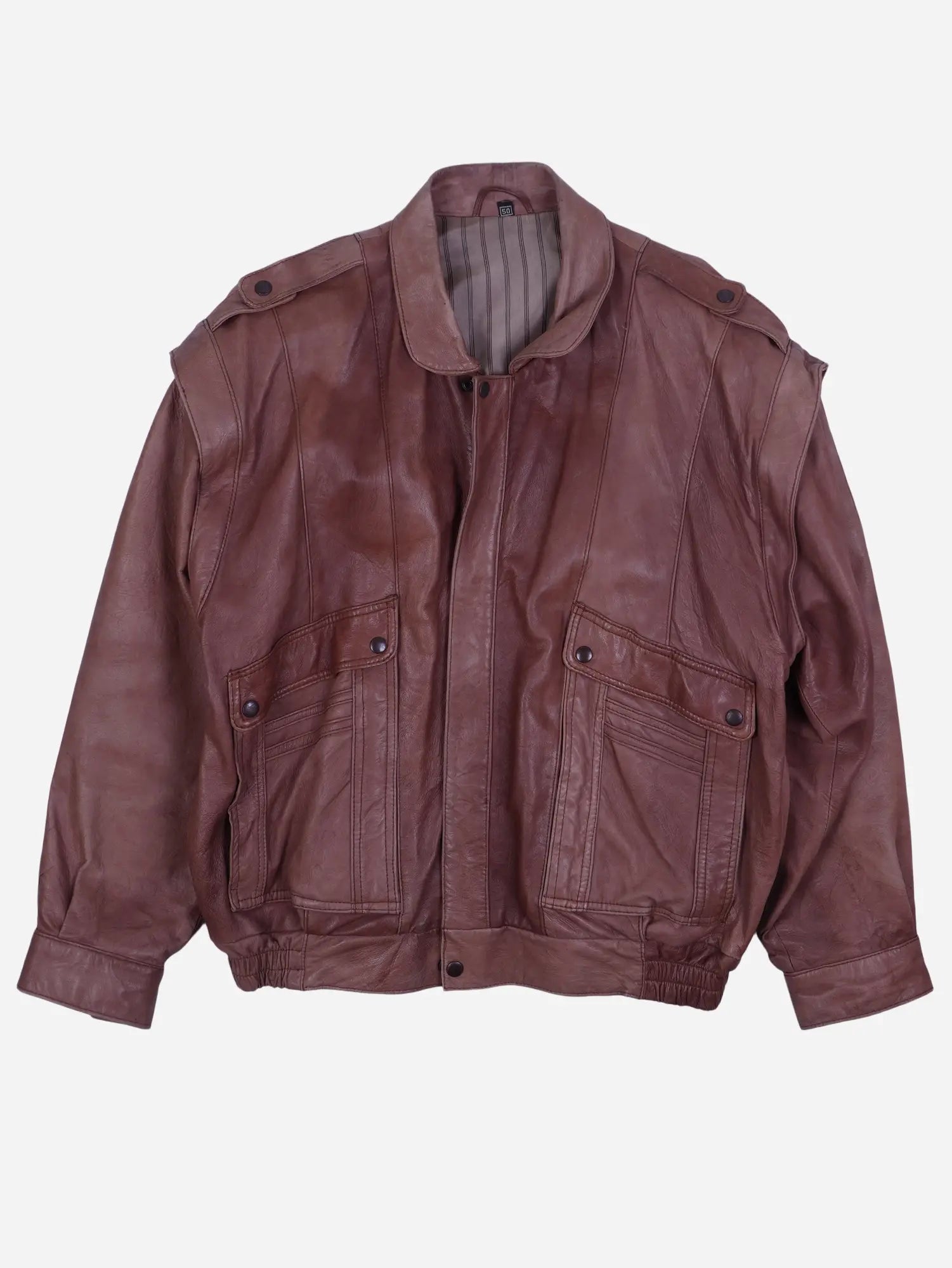 Vintage Lederjacke (L)