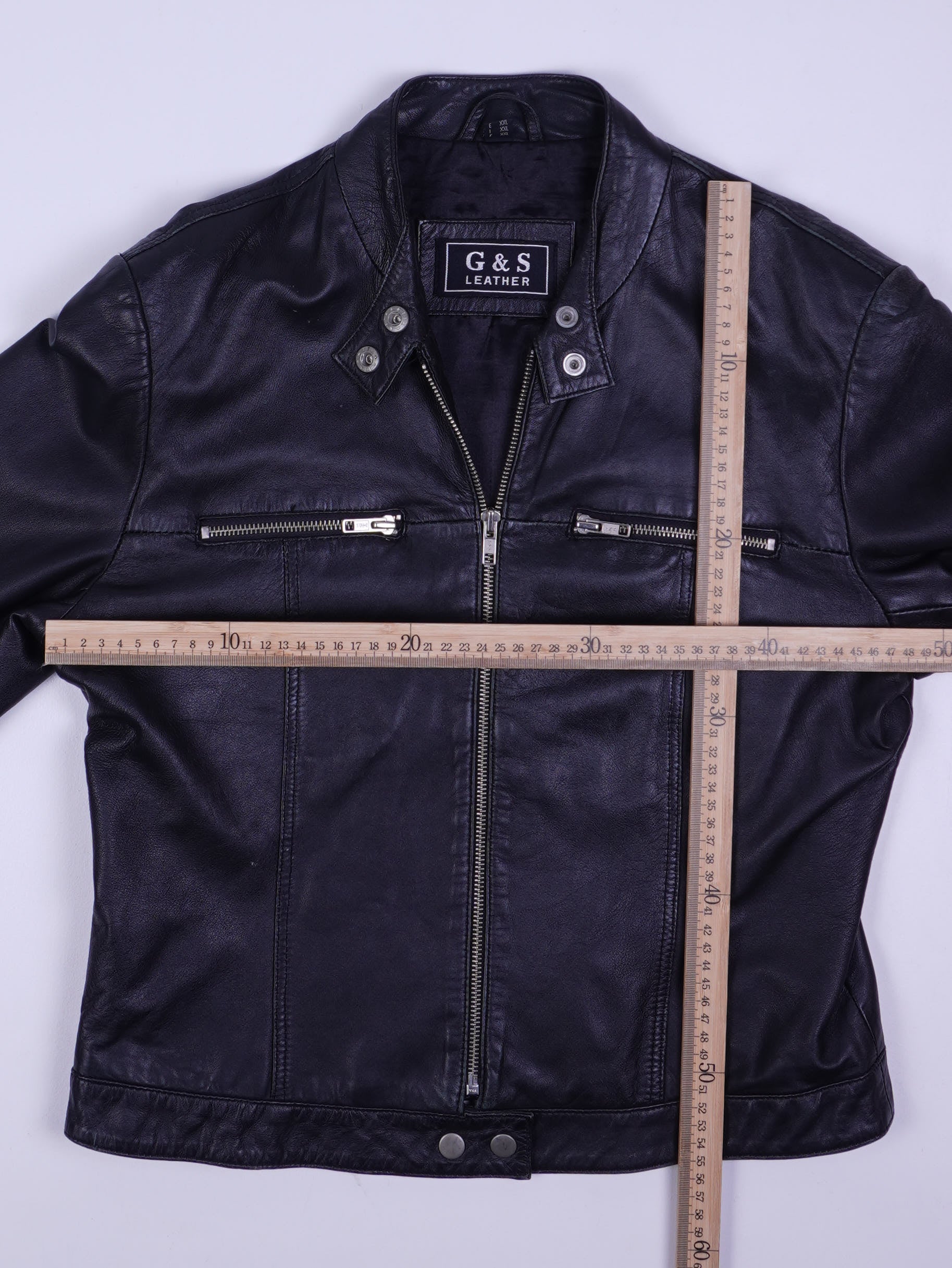 Vintage Lederjacke (M)